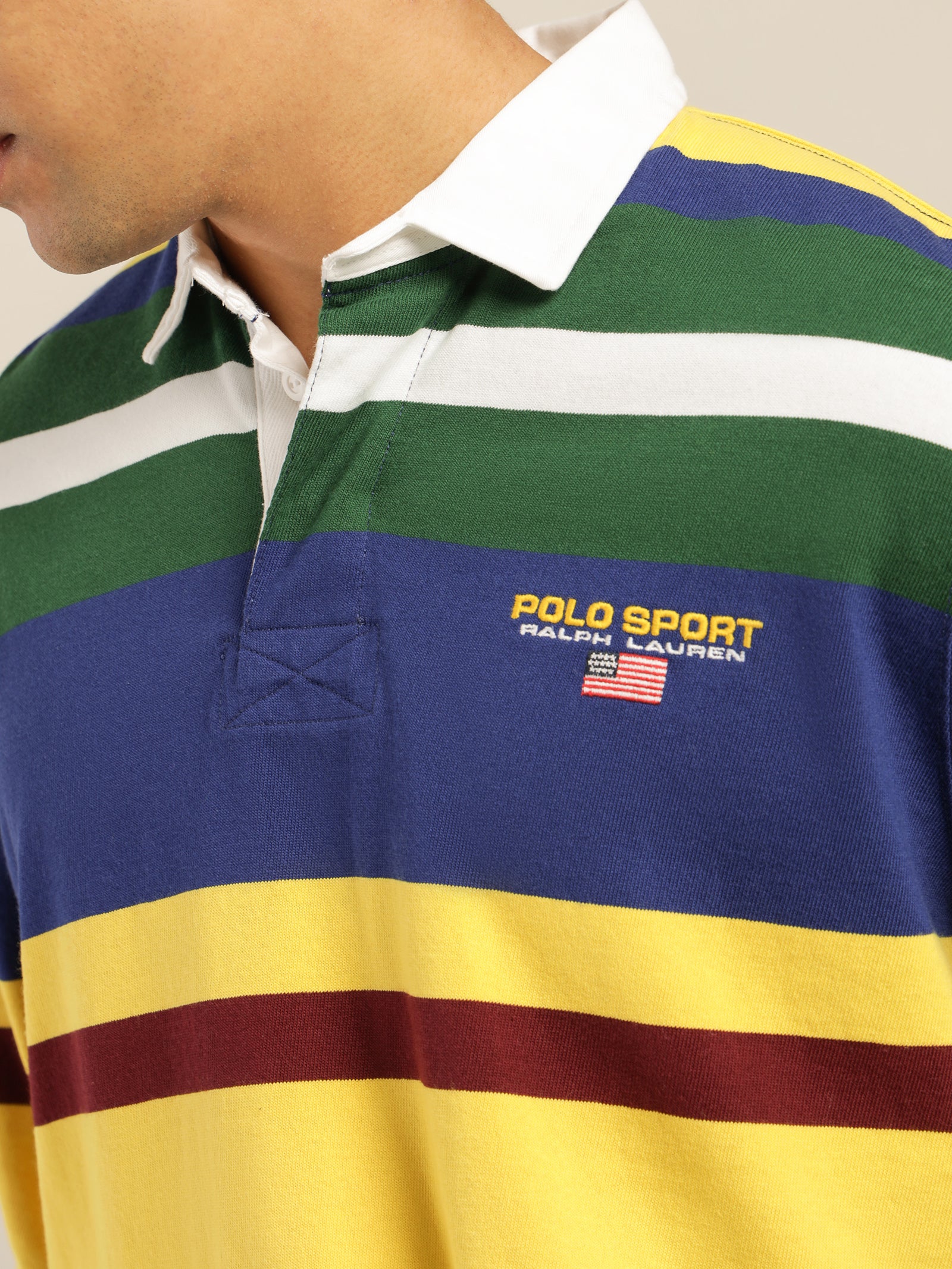 Polo Sport Long Sleeve Rugby Shirt - Image 5