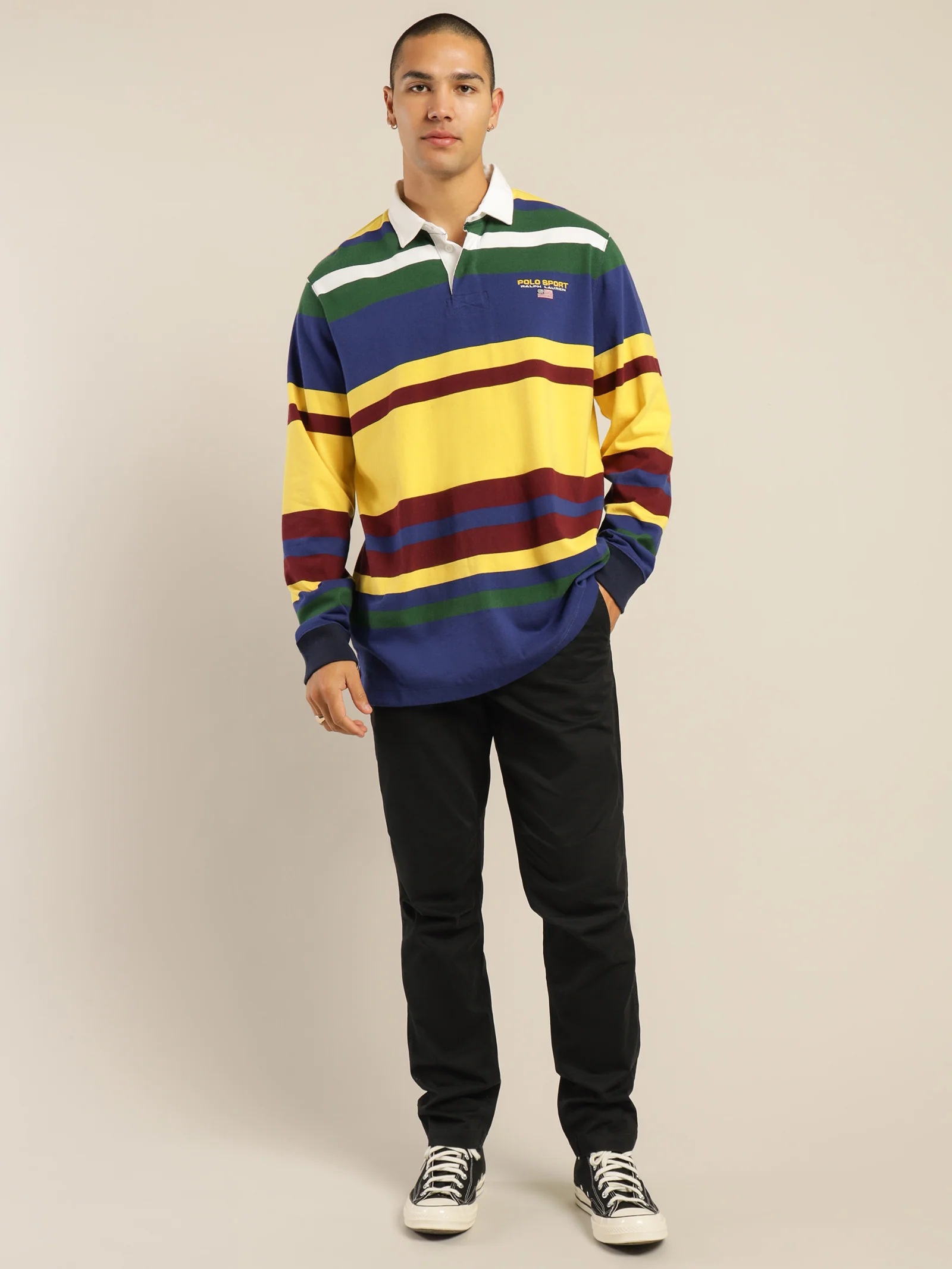 Polo Sport Long Sleeve Rugby Shirt - Image 7