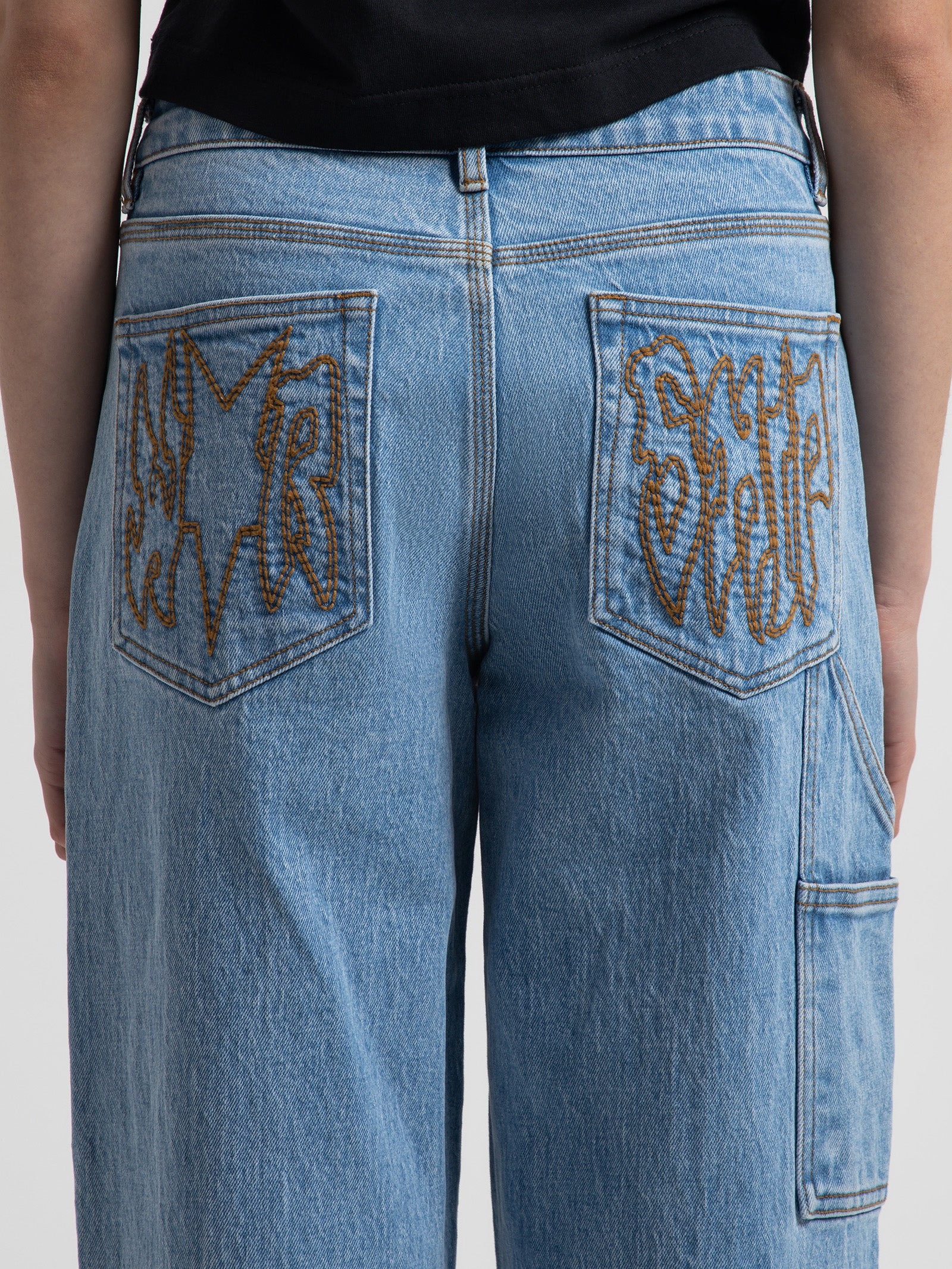 Ponder Carpenter Baggy Jeans - Image 3