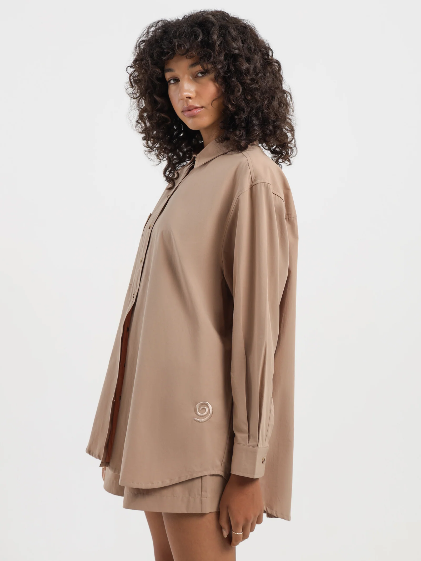 Poplin Pop Oversized Shirt - Image 3