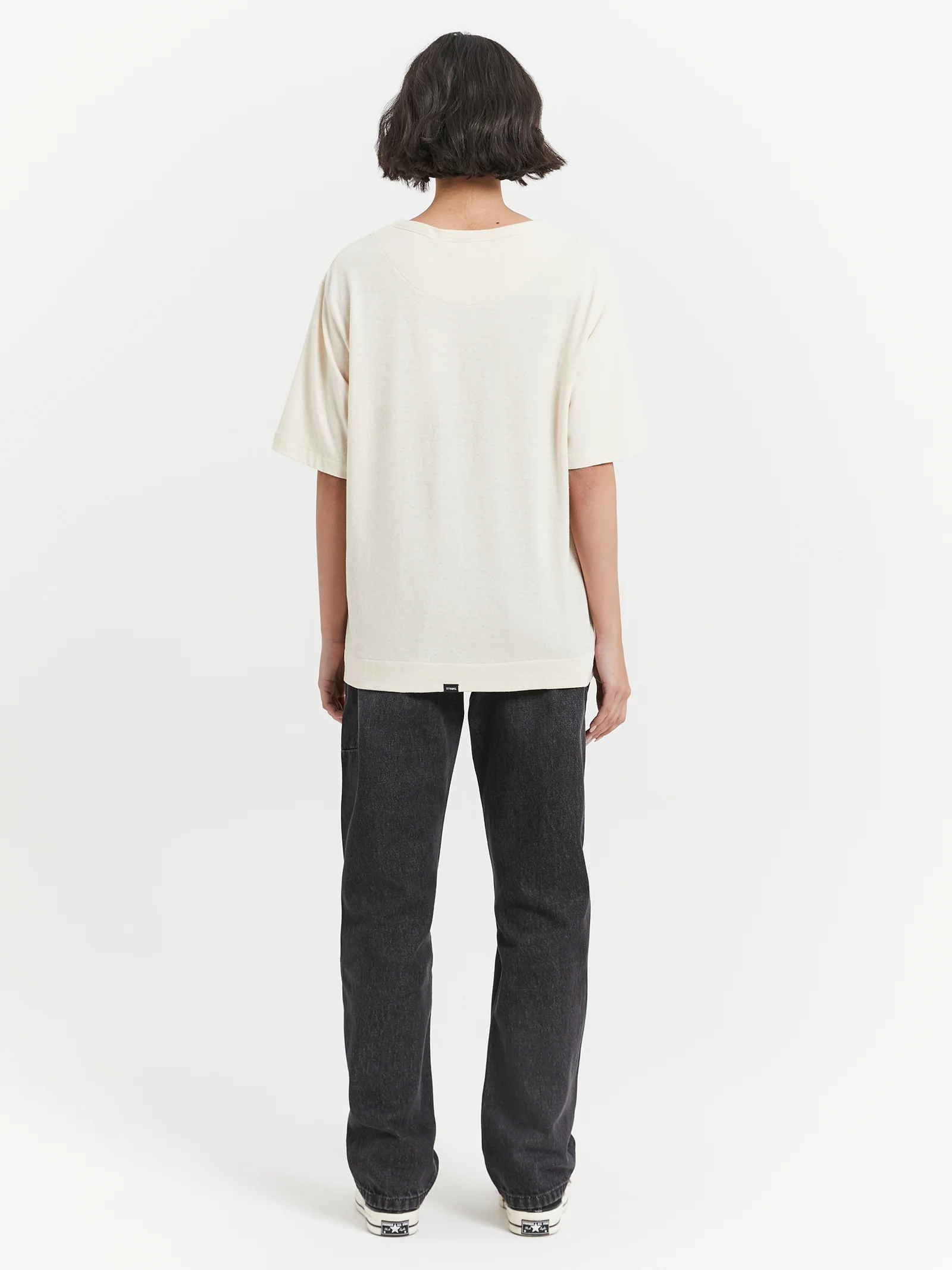 Portrait of Paradise Hemp Box T-Shirt - Image 5