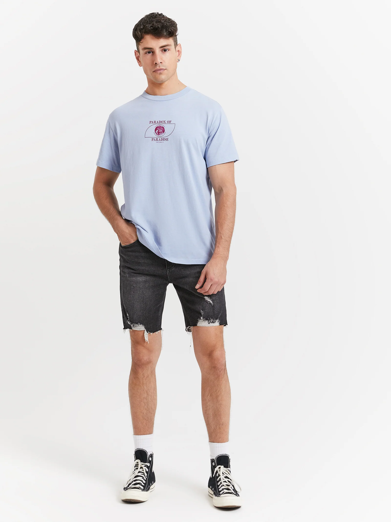 Portrait Of Paradise Merch Fit T-Shirt - Image 2