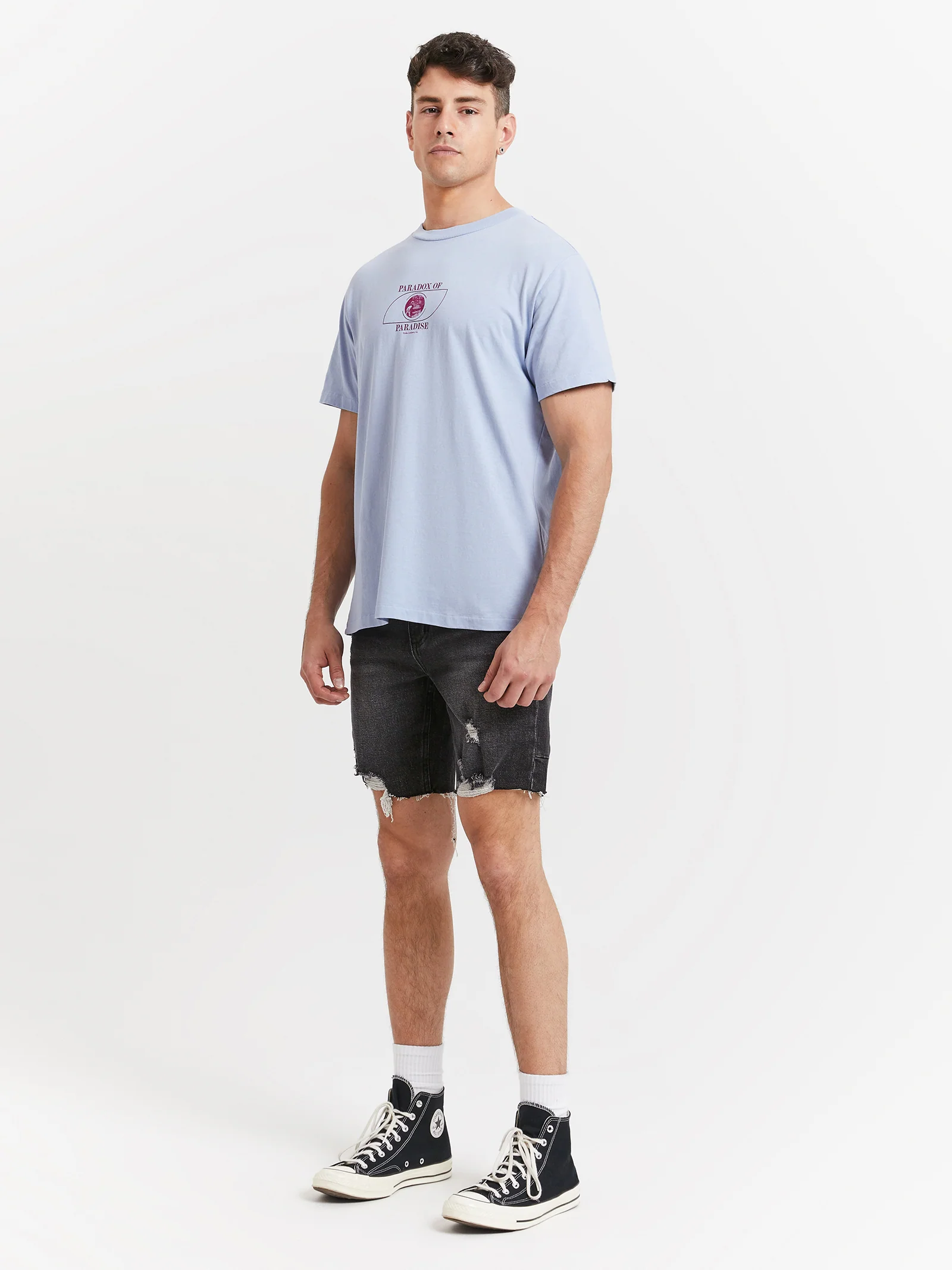 Portrait Of Paradise Merch Fit T-Shirt - Image 4