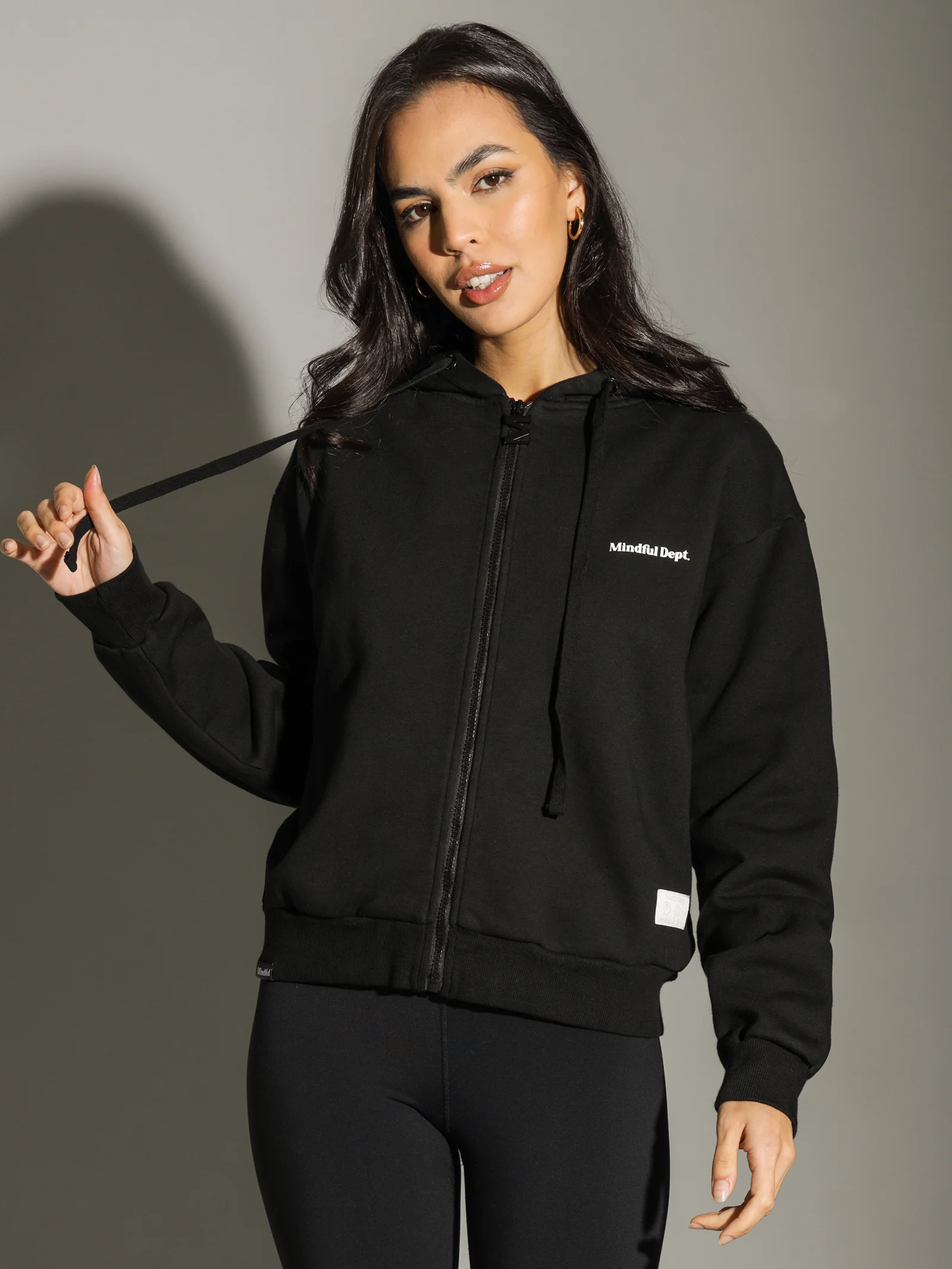 Positive Zip Through Hood Jacket - Image 2