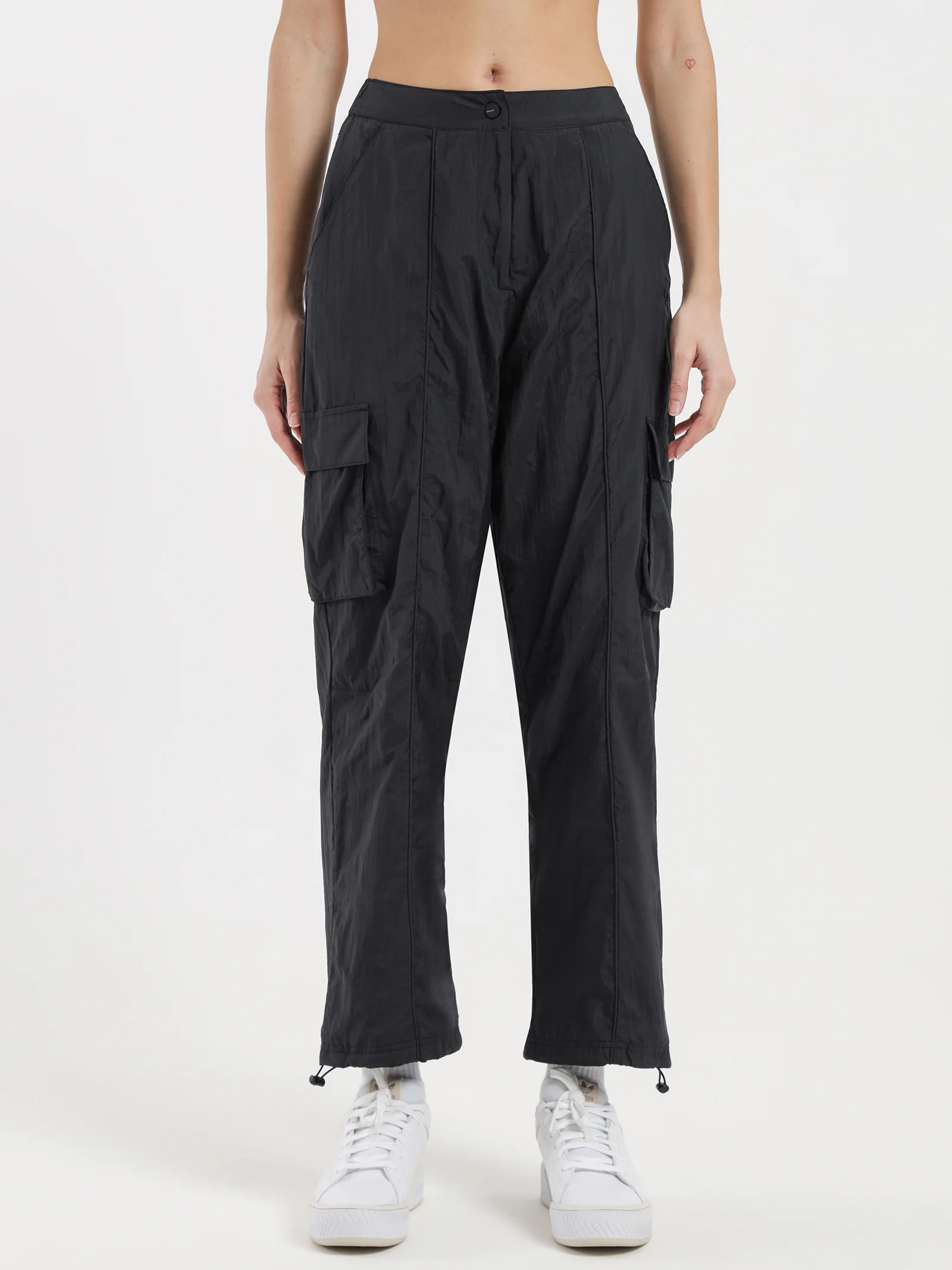 Premium Essentials Nylon Cargo Pants