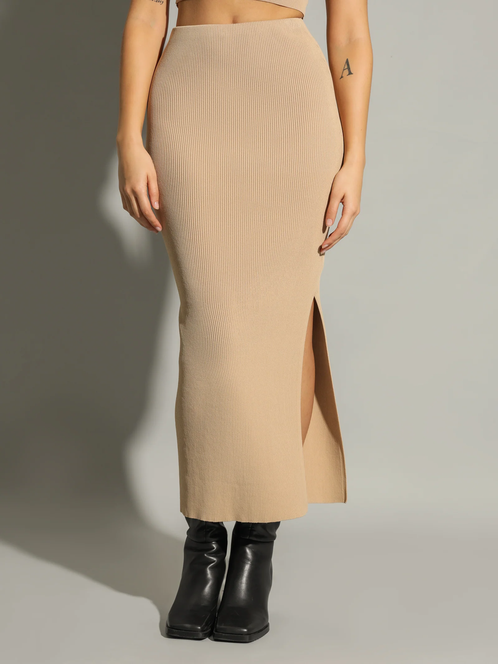 Preston Knit Skirt - Image 2