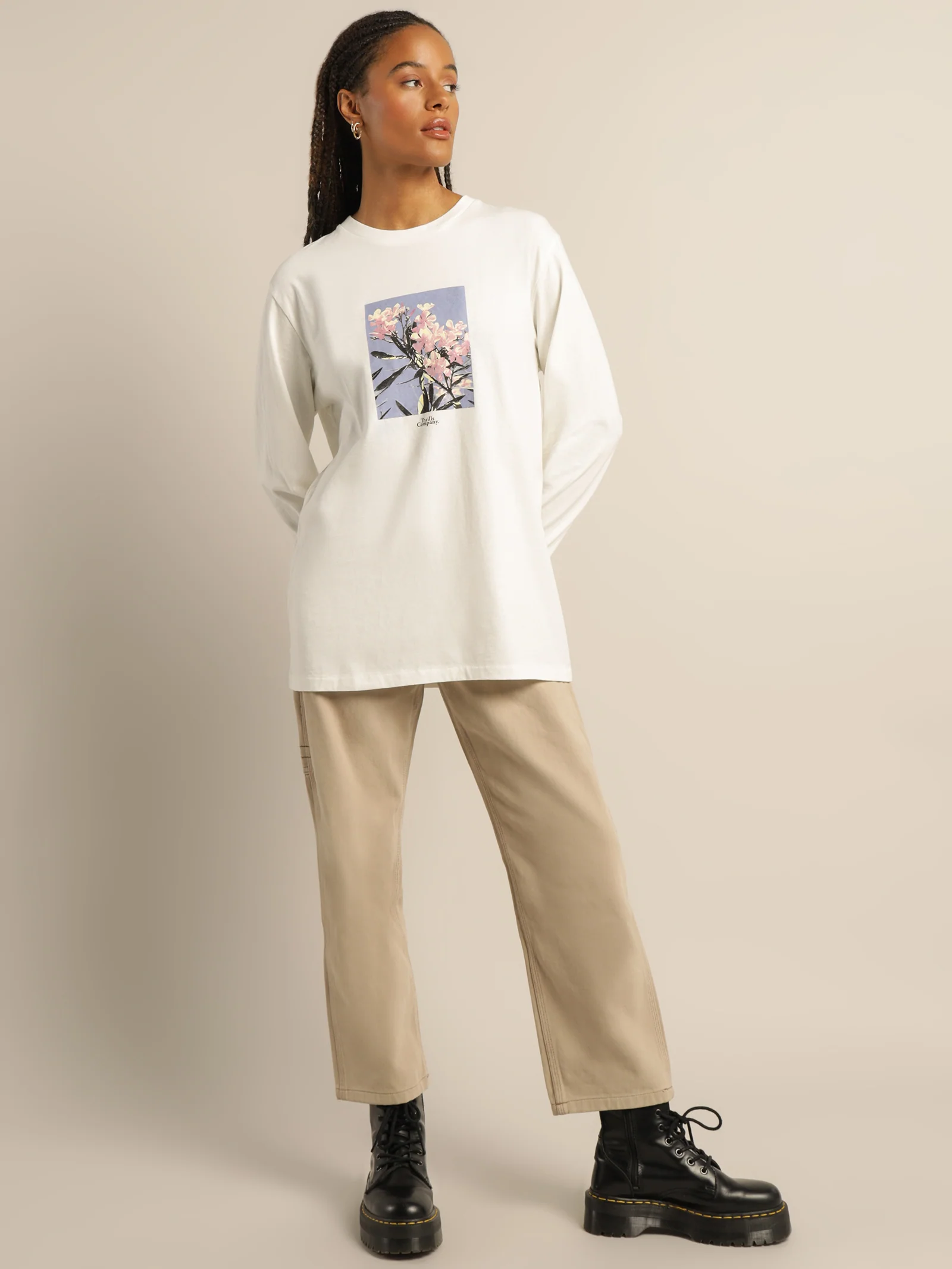 Pretty Deadly Long Sleeve Merch Fit T-Shirt - Image 4
