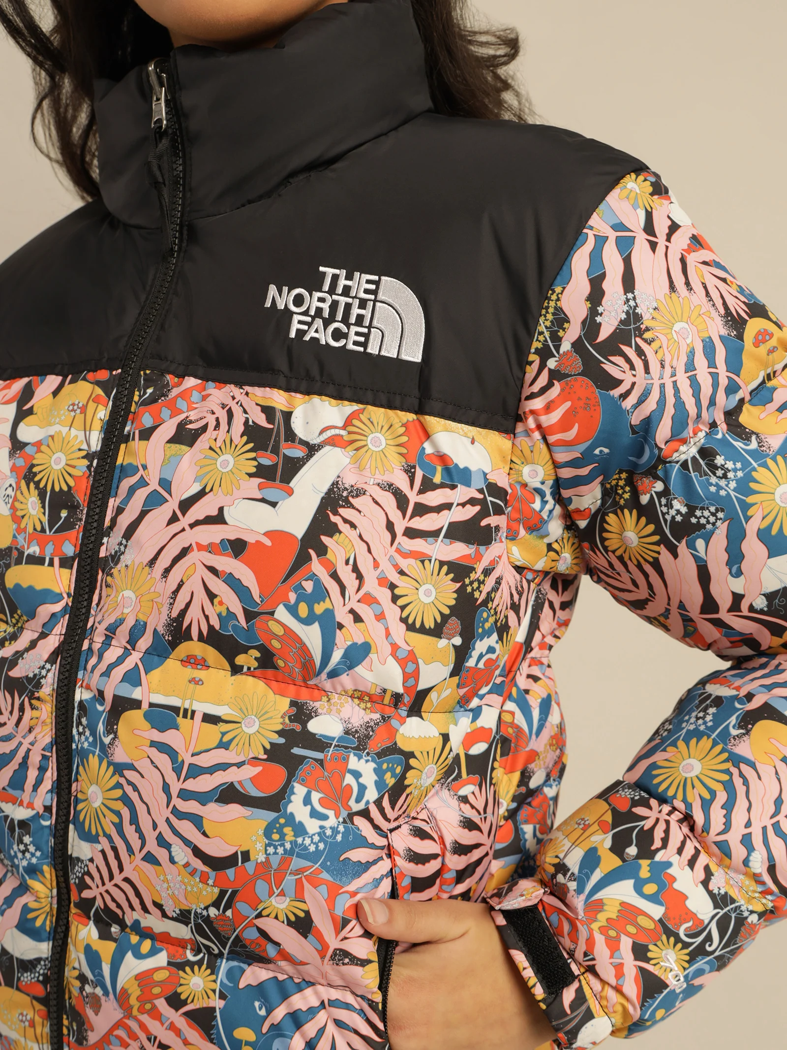 Printed 1996 Retro Nuptse Jacket - Image 6