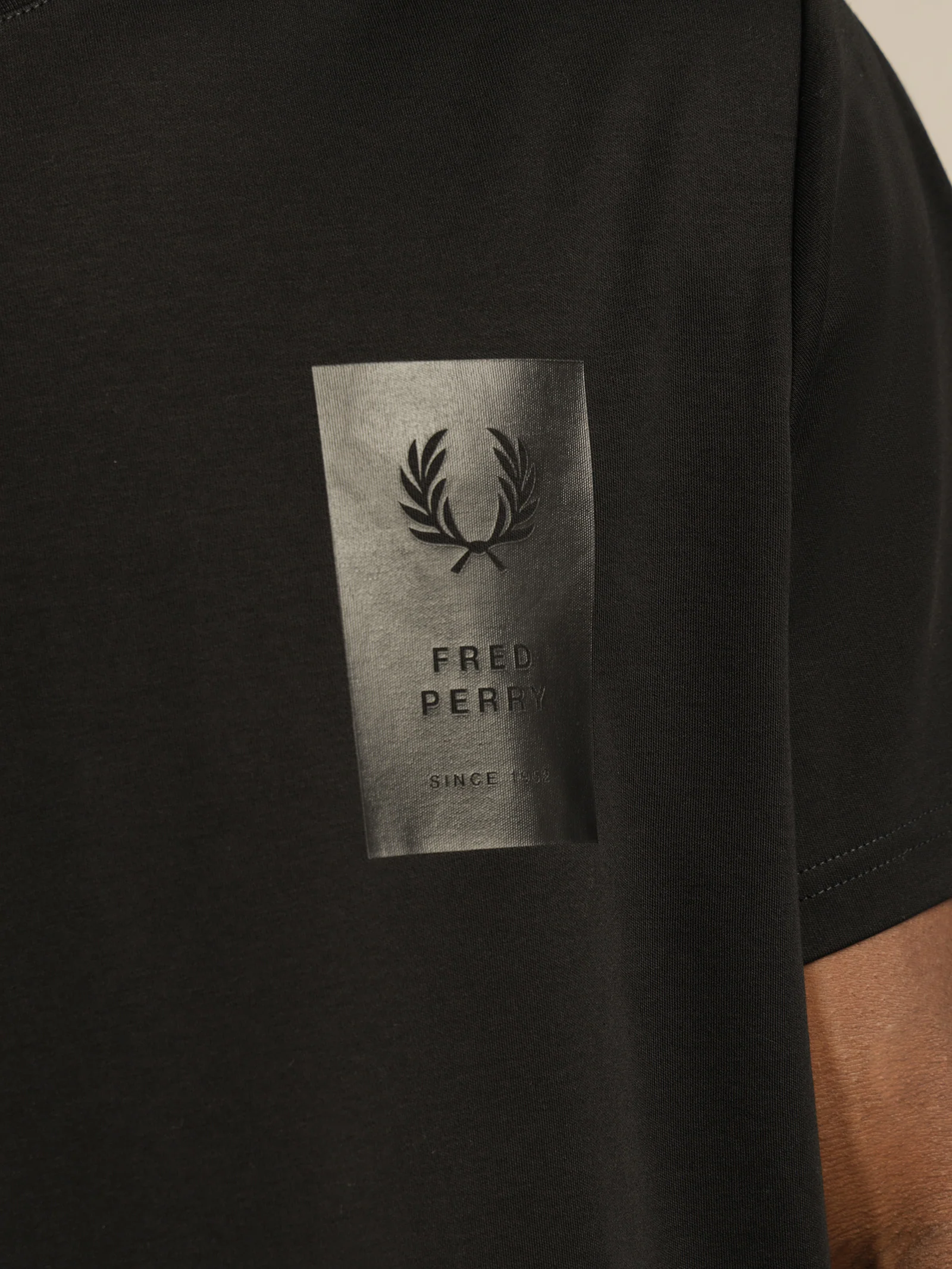 Printed Chest Patch T-Shirt - Image 5