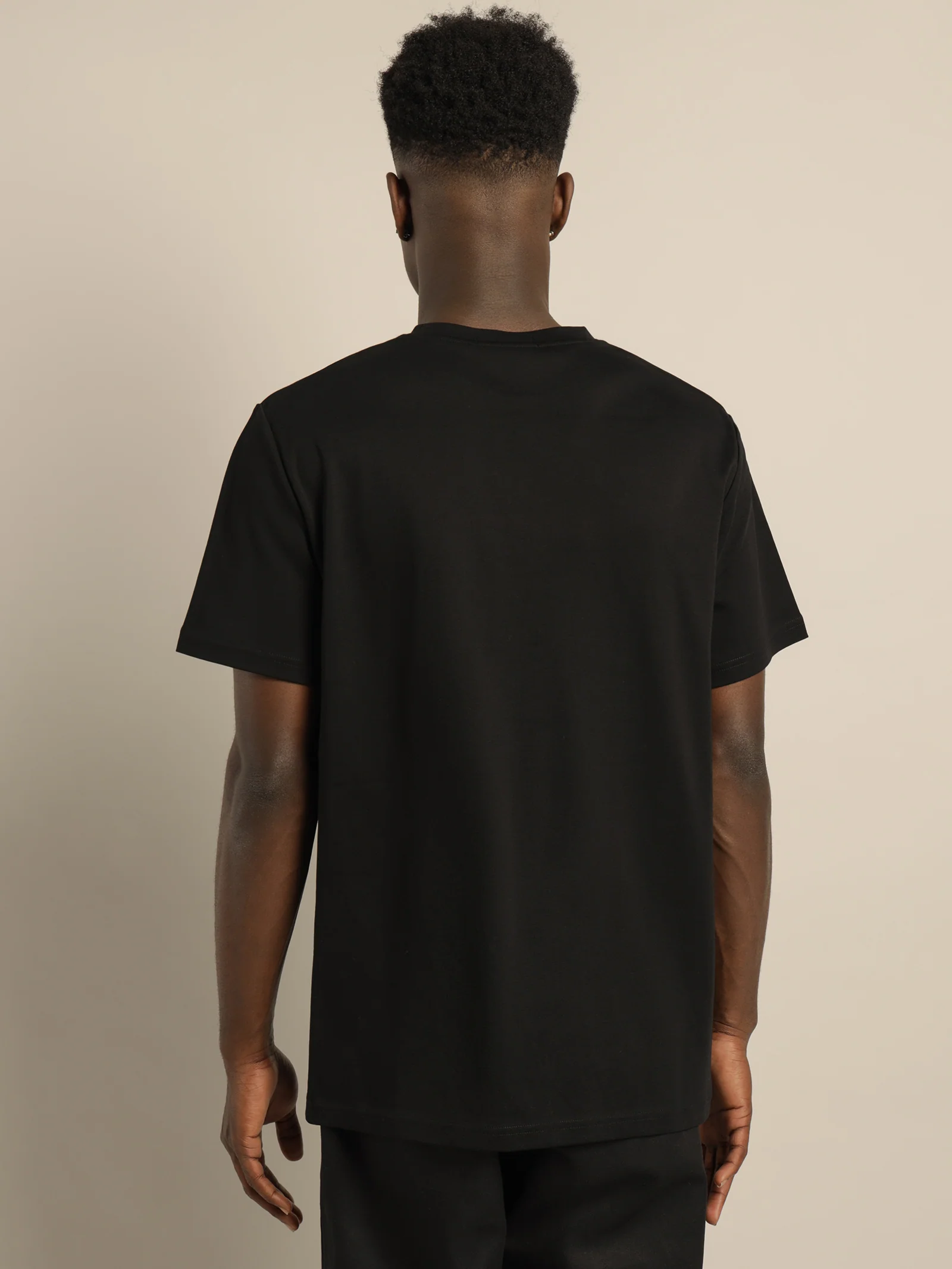 Printed Chest Patch T-Shirt - Image 6