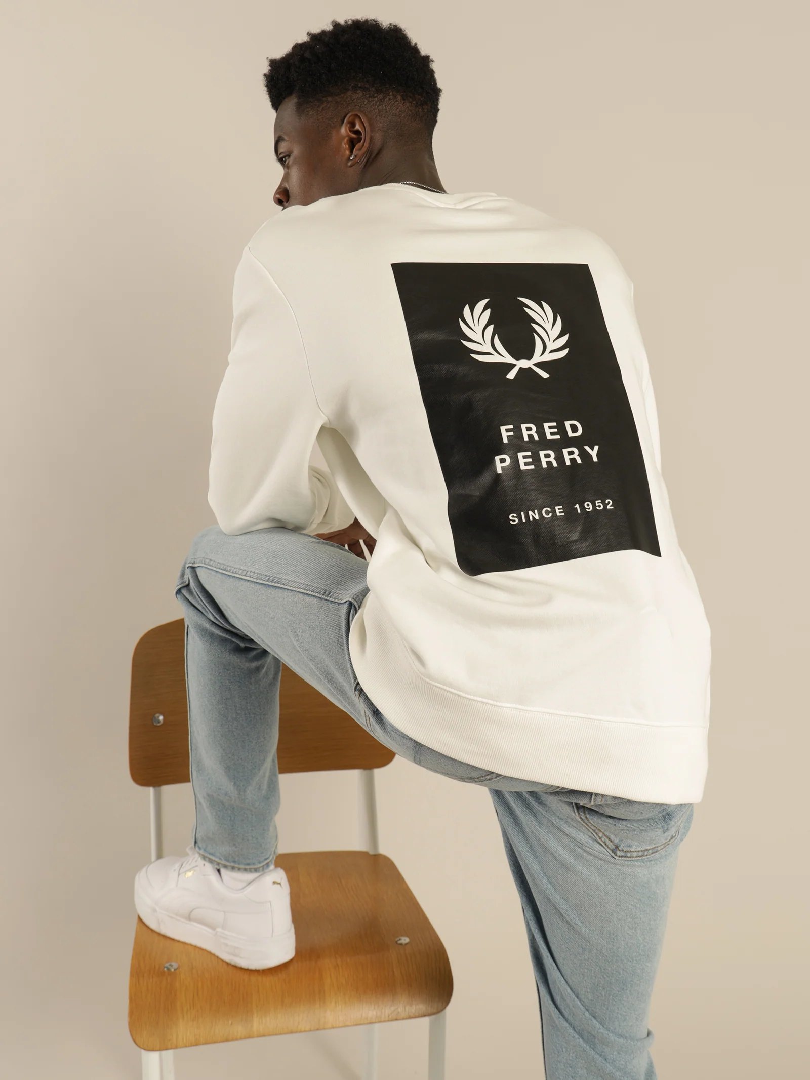 Printed Patch Sweatshirt - Image 2