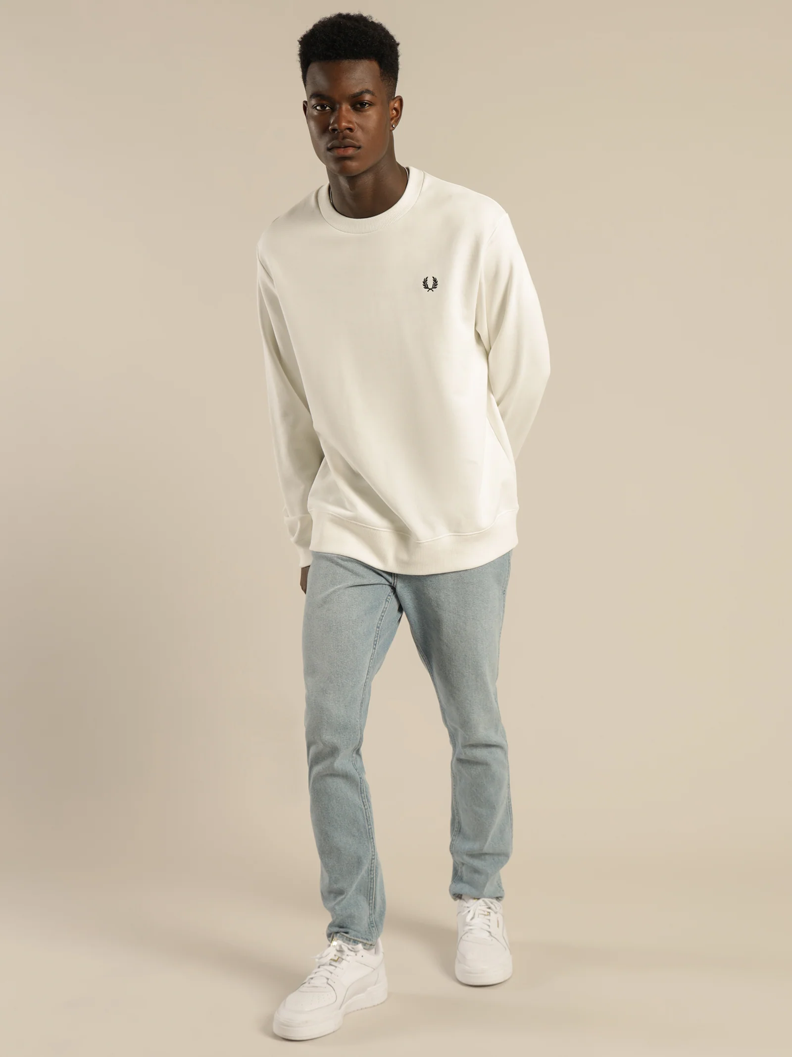 Printed Patch Sweatshirt - Image 4