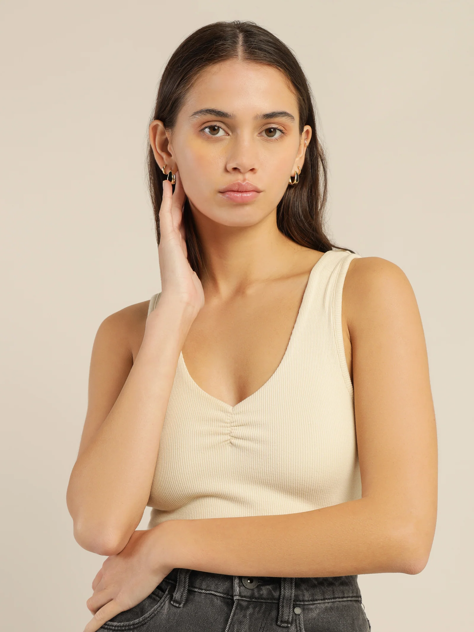 Priya Ruched Tank - Image 2