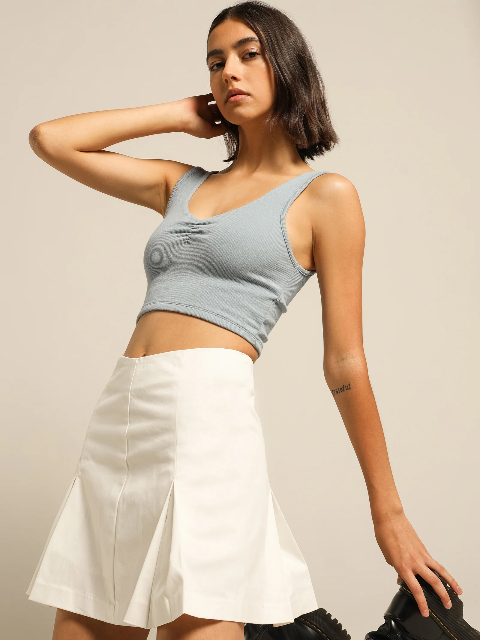 Priya Ruched Tank - Image 2