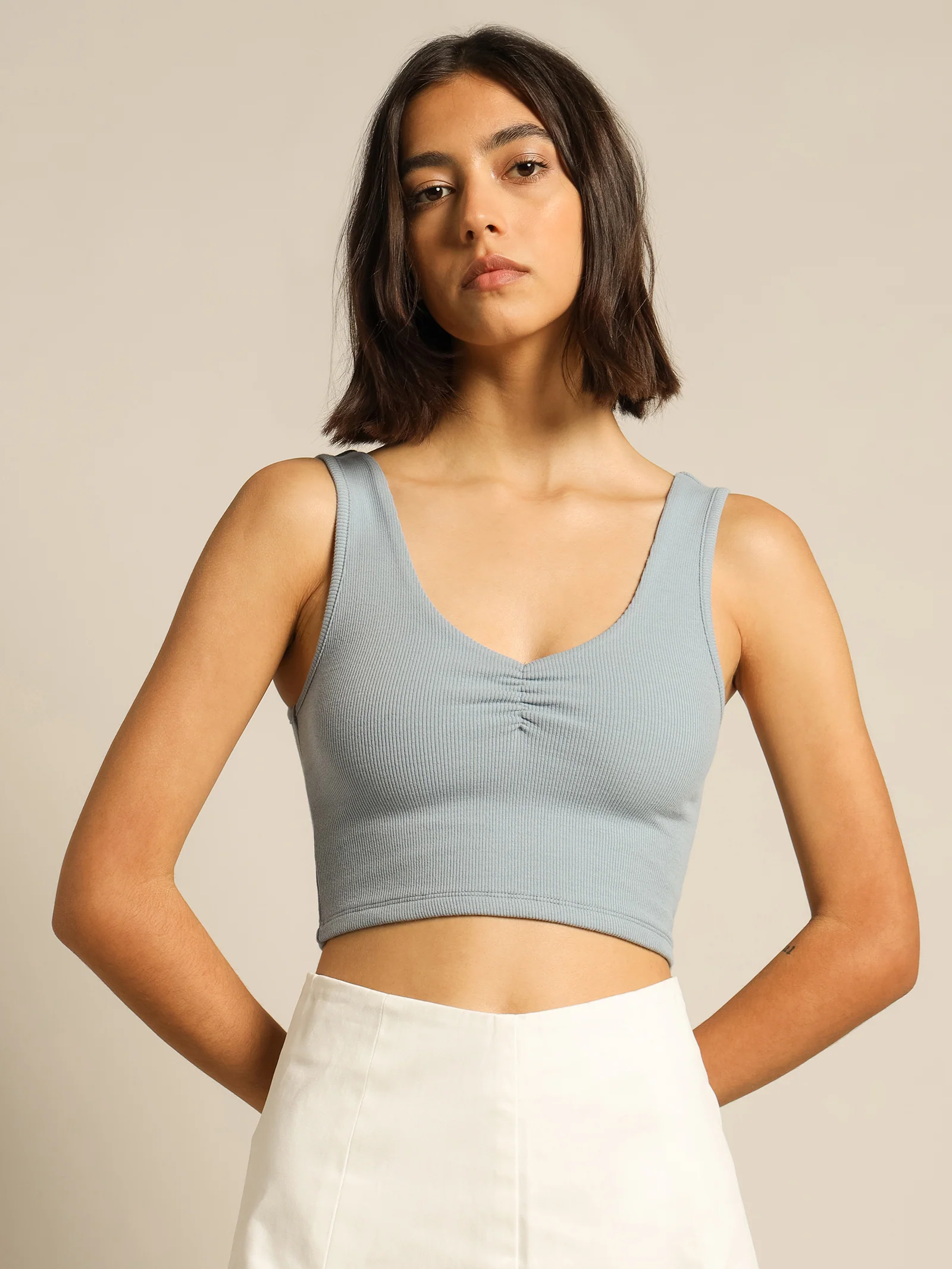 Priya Ruched Tank - Image 3