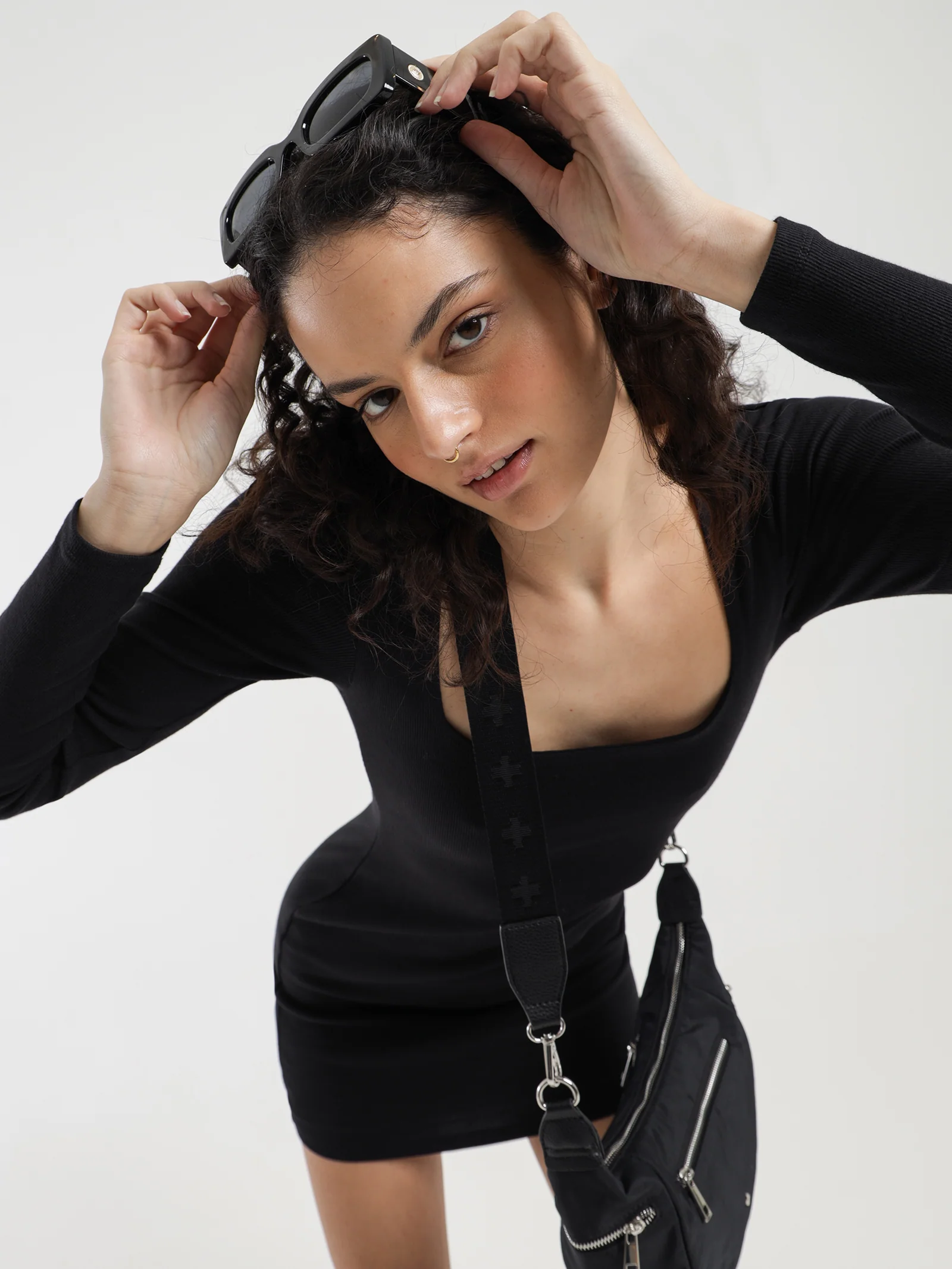Prya Square Neck Mini Dress - Image 2