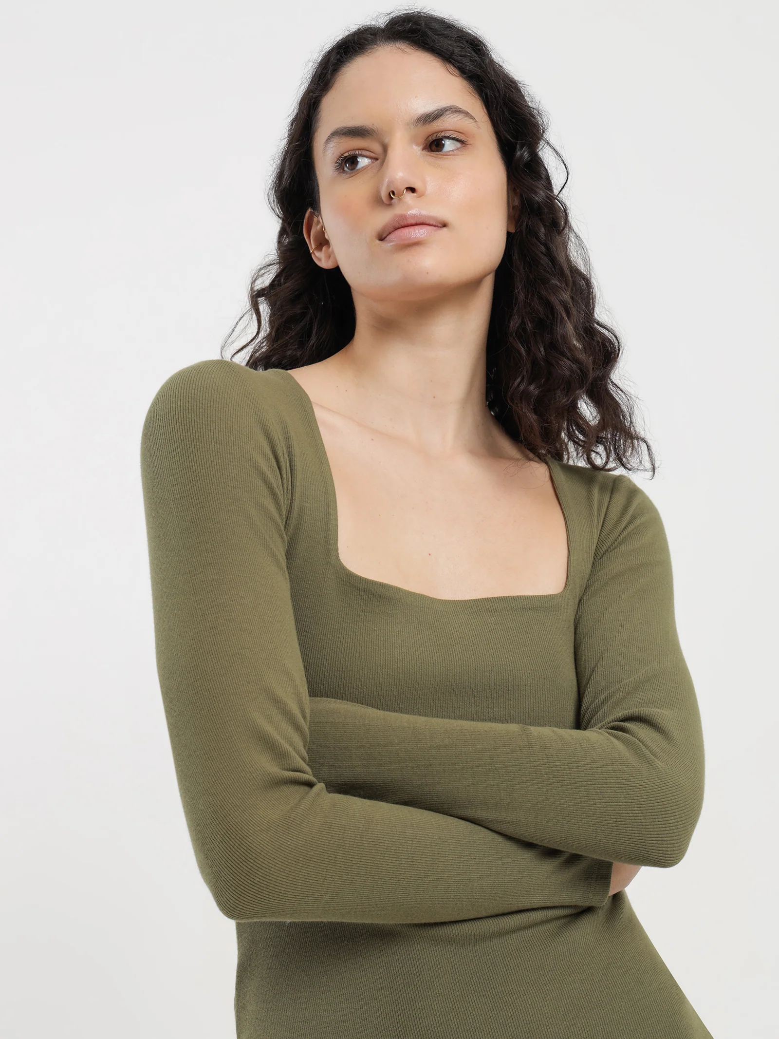 Prya Square Neck Mini Dress - Image 3