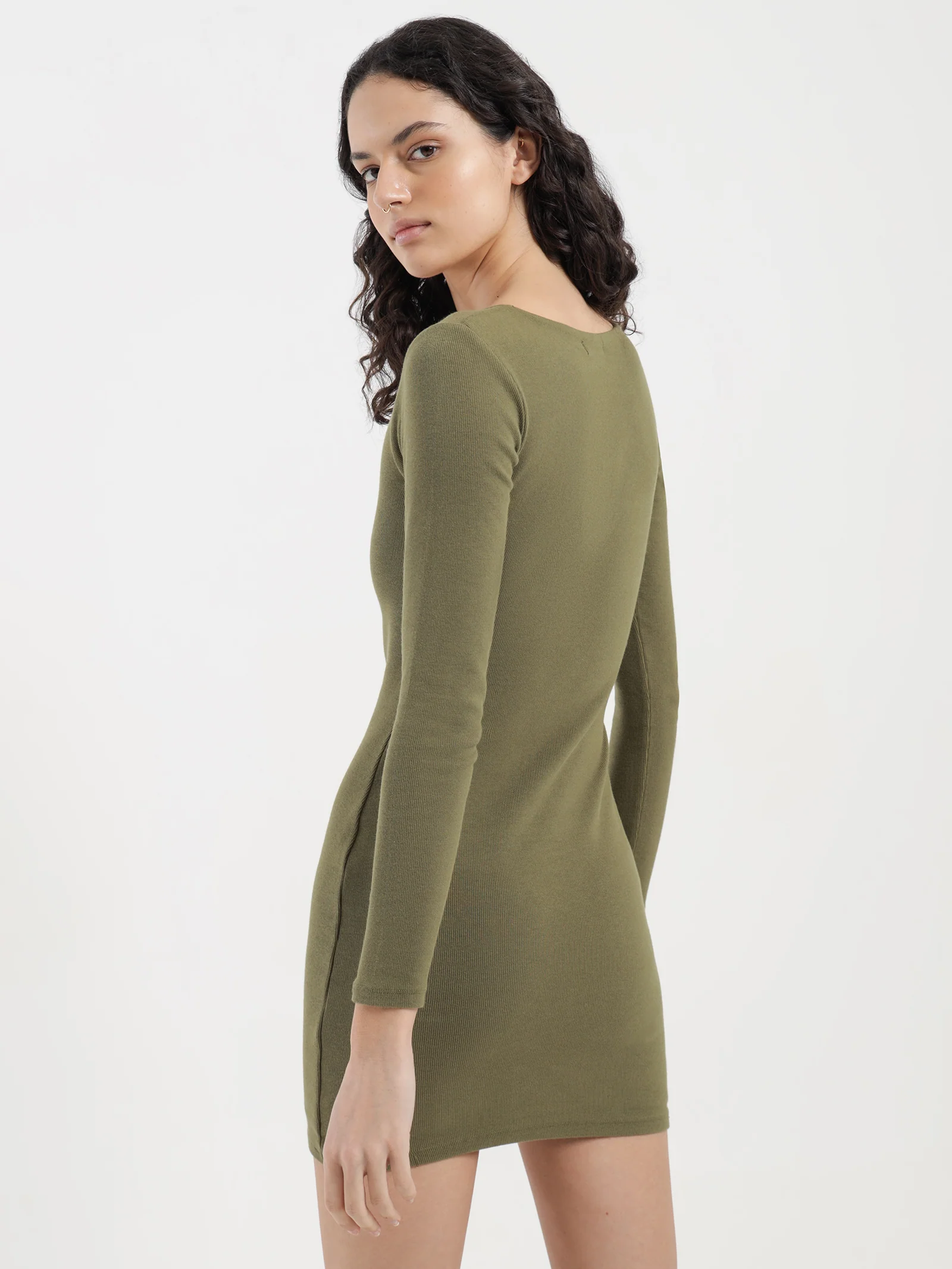 Prya Square Neck Mini Dress - Image 5