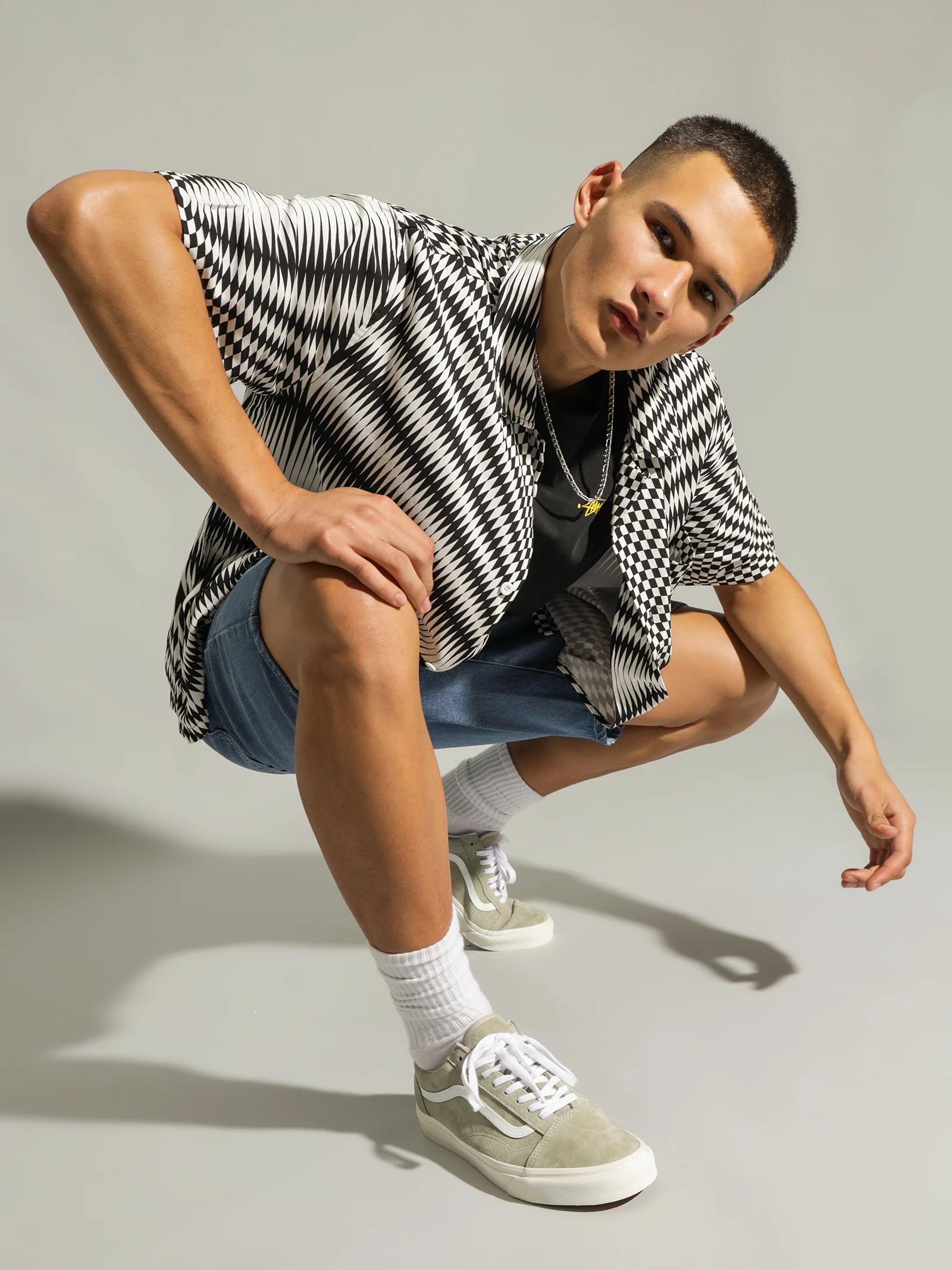 Psychedelic Check Shirt - Image 3