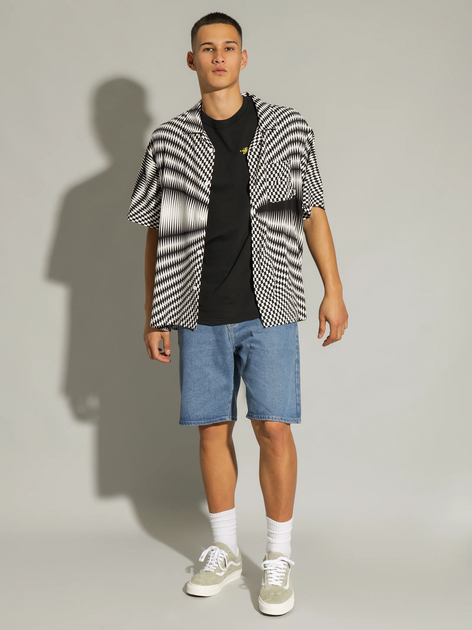 Psychedelic Check Shirt - Image 5