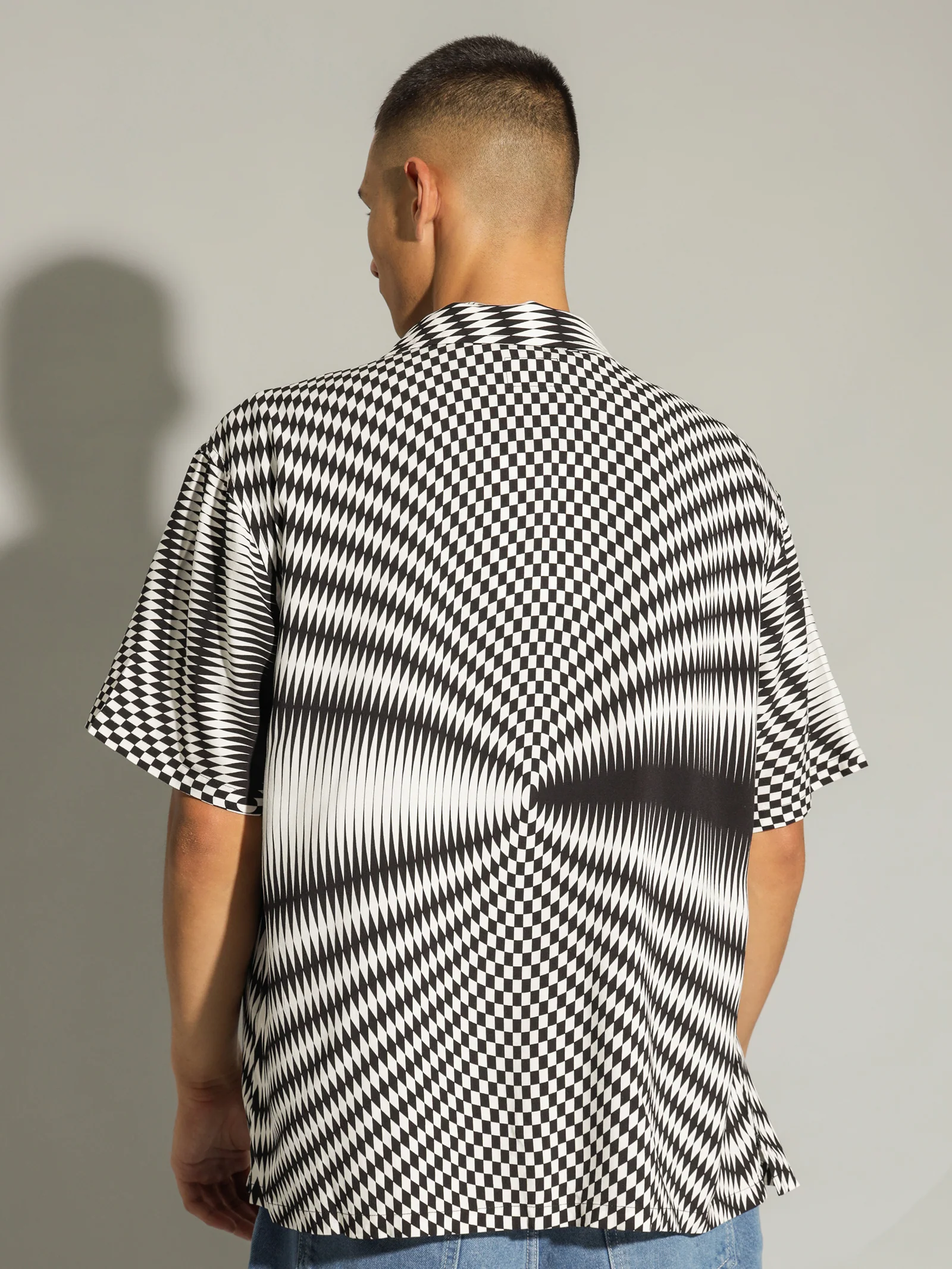 Psychedelic Check Shirt - Image 7