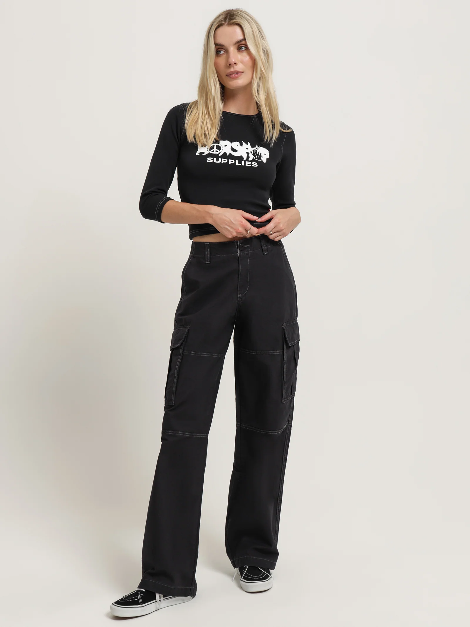 Pure Micro Mayhem 3/4 Sleeve Top - Image 2