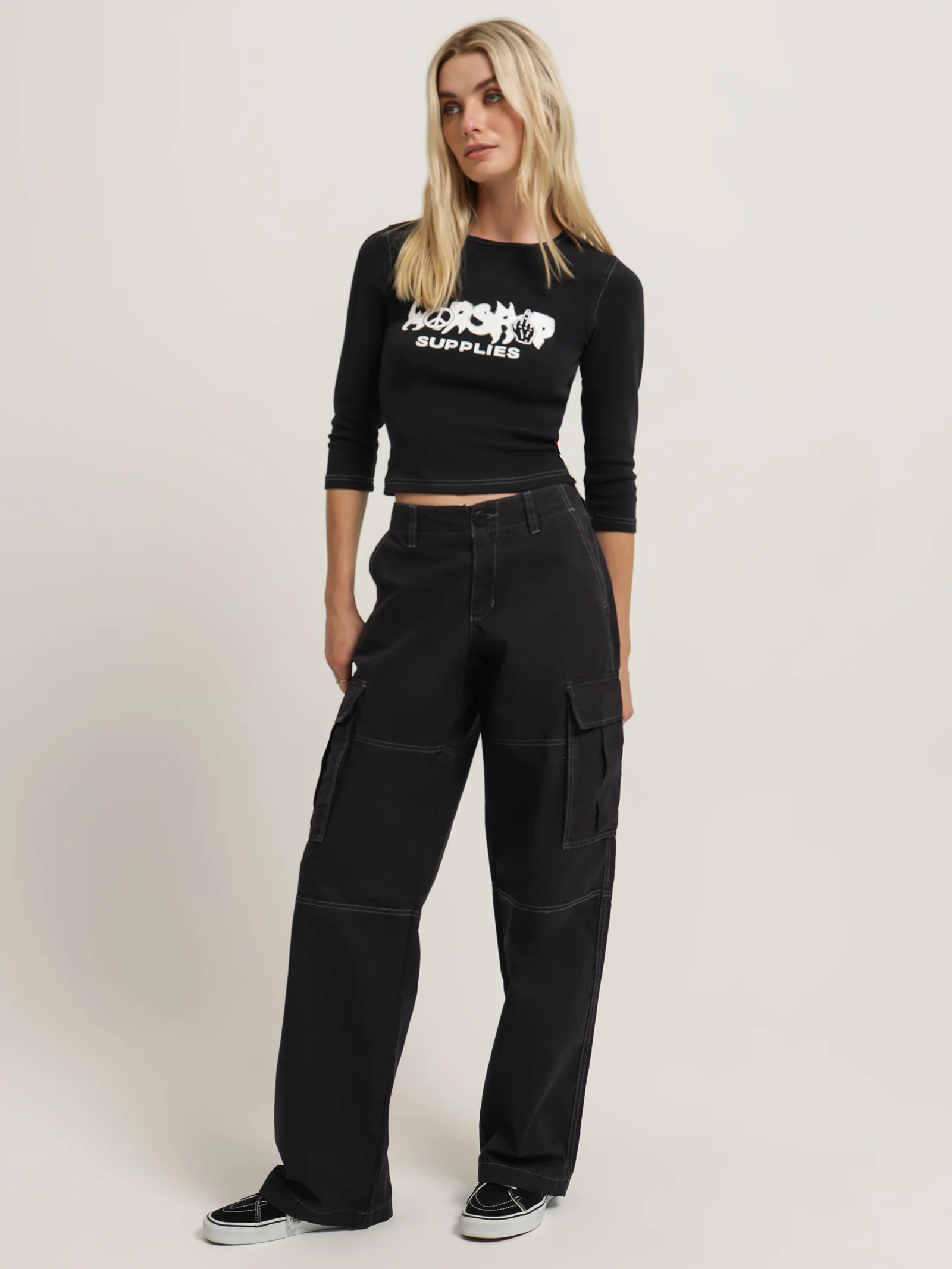 Pure Micro Mayhem 3/4 Sleeve Top - Image 4