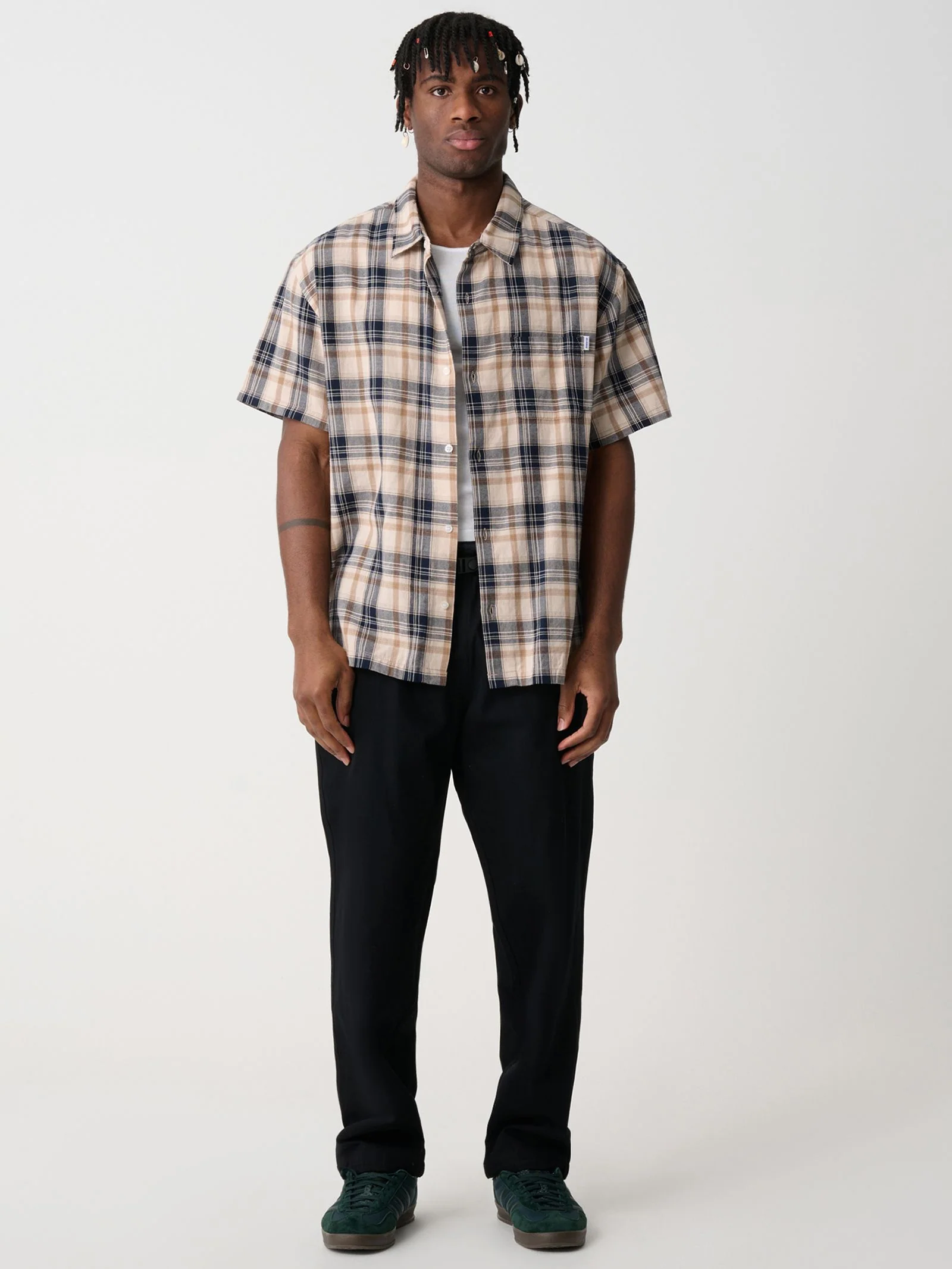 Push Check Short Sleeve Shirt - Image 2