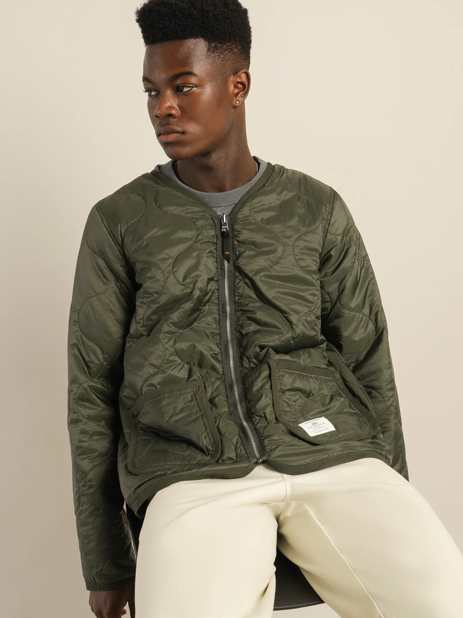 Quilted Liner Jacket - Image 5