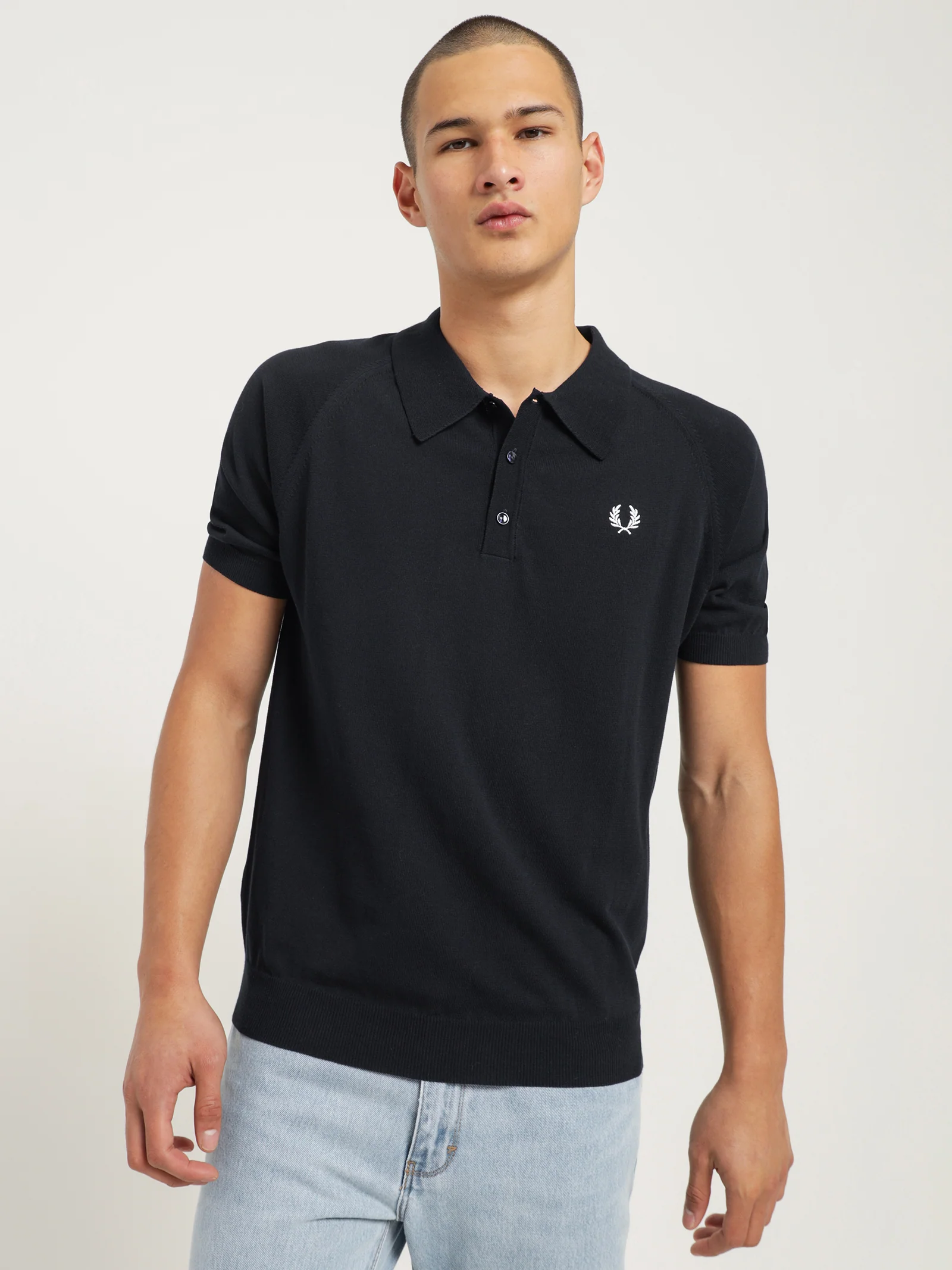 Raglan Sleeve Knitted T-Shirt - Image 2