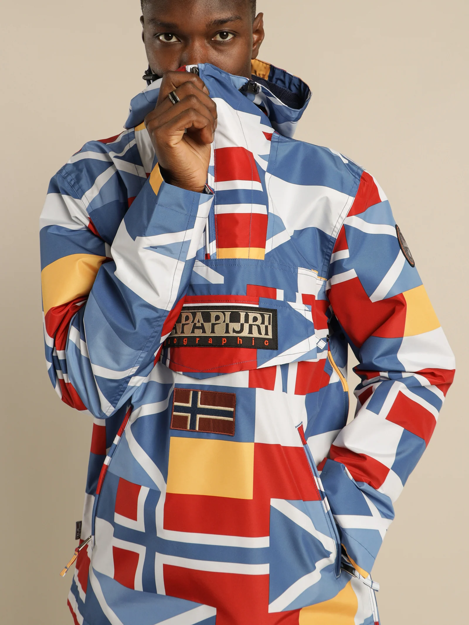 Rainforest Pocket Print Jacket - Image 3
