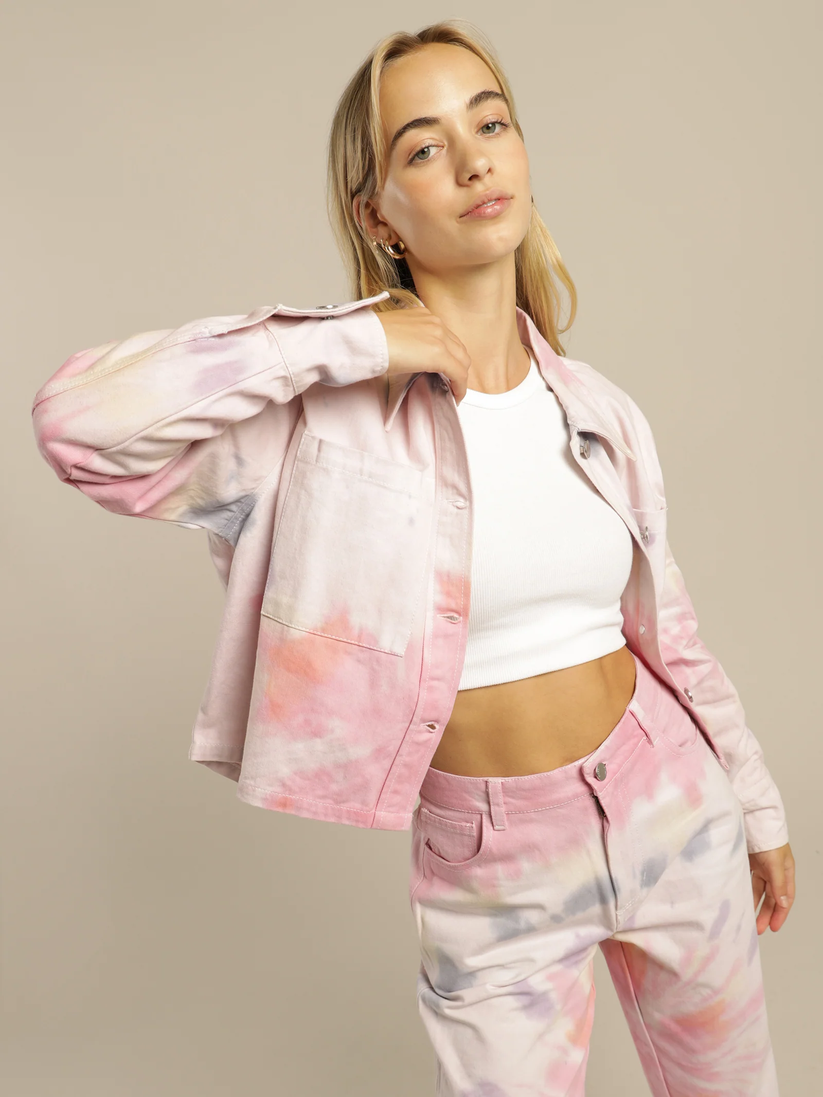 Rainie Tie Dye Jacket - Image 3