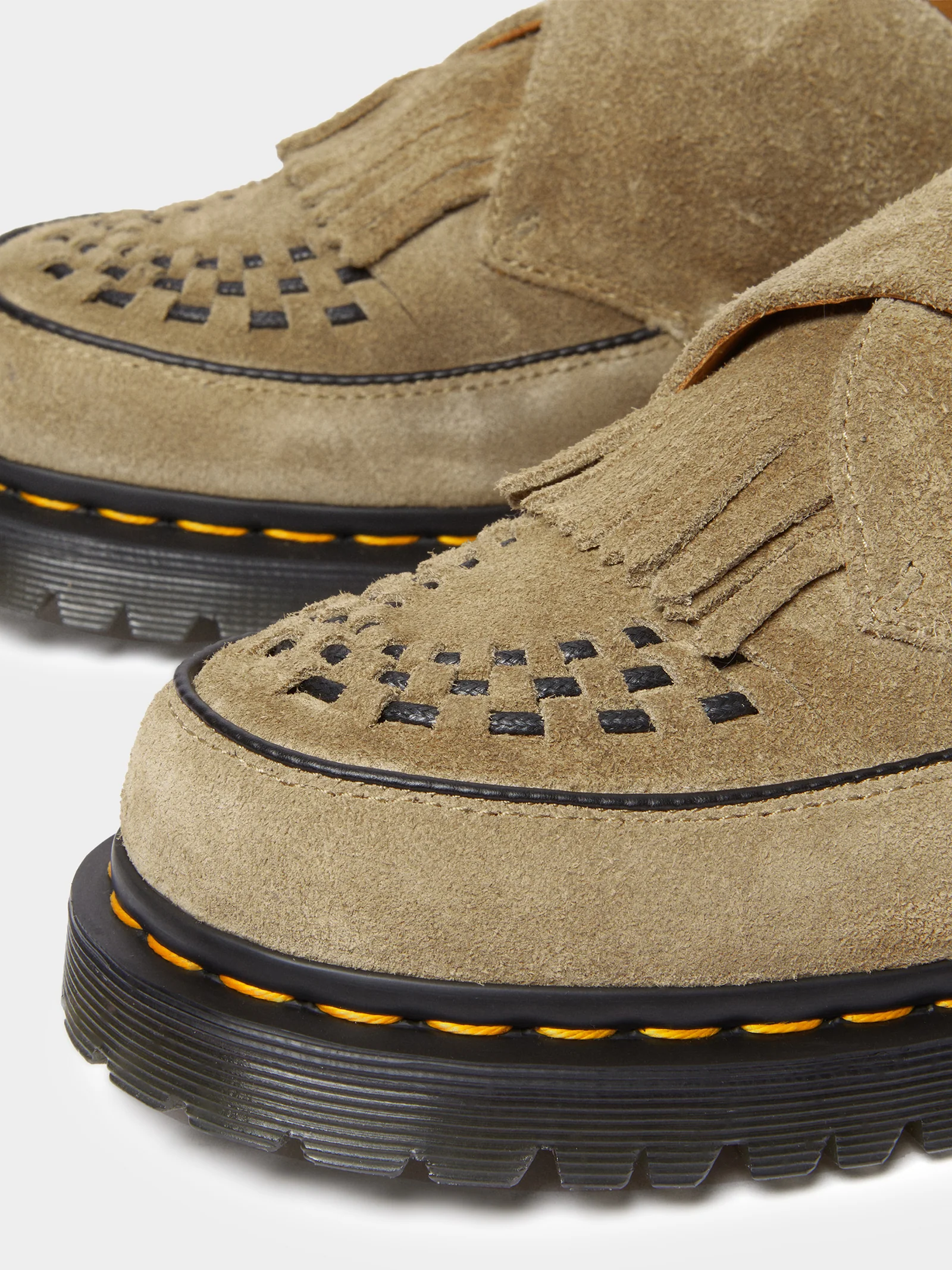 Unisex Ramsey Suede Kiltie Buckle Creepers - Image 4