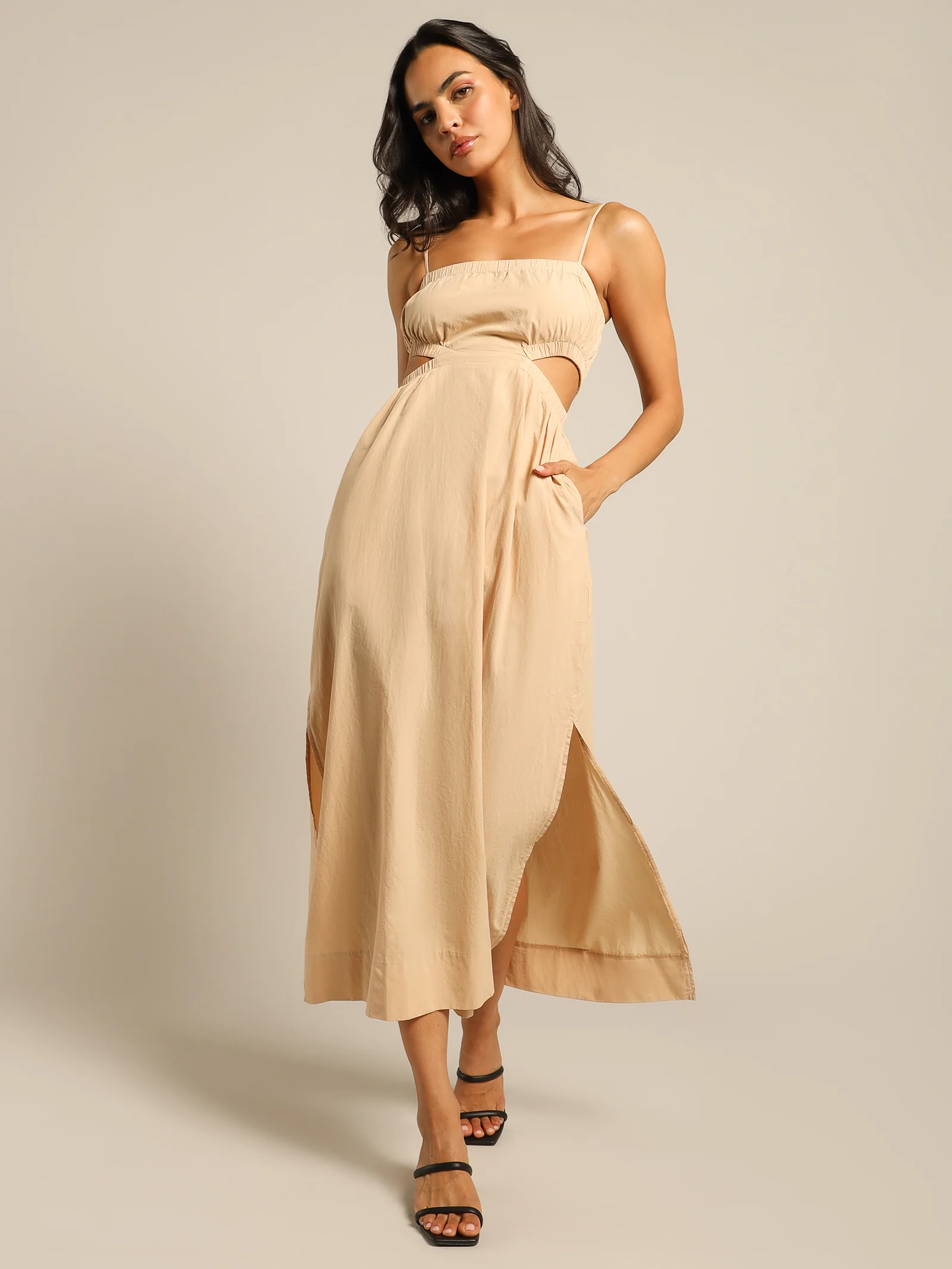 Rana Cut Out Maxi Dress - Image 4