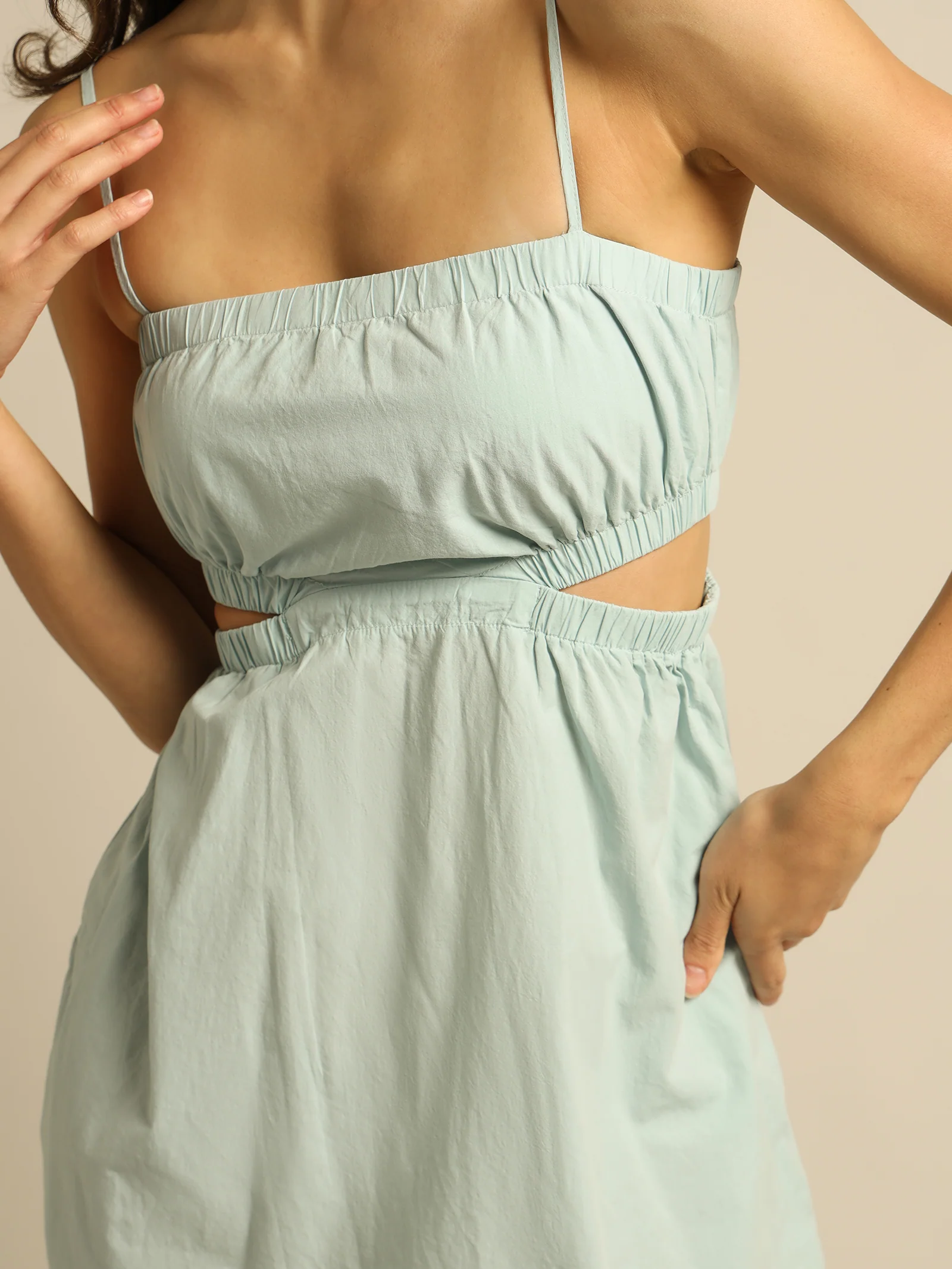 Rana Cut Out Mini Dress - Image 5