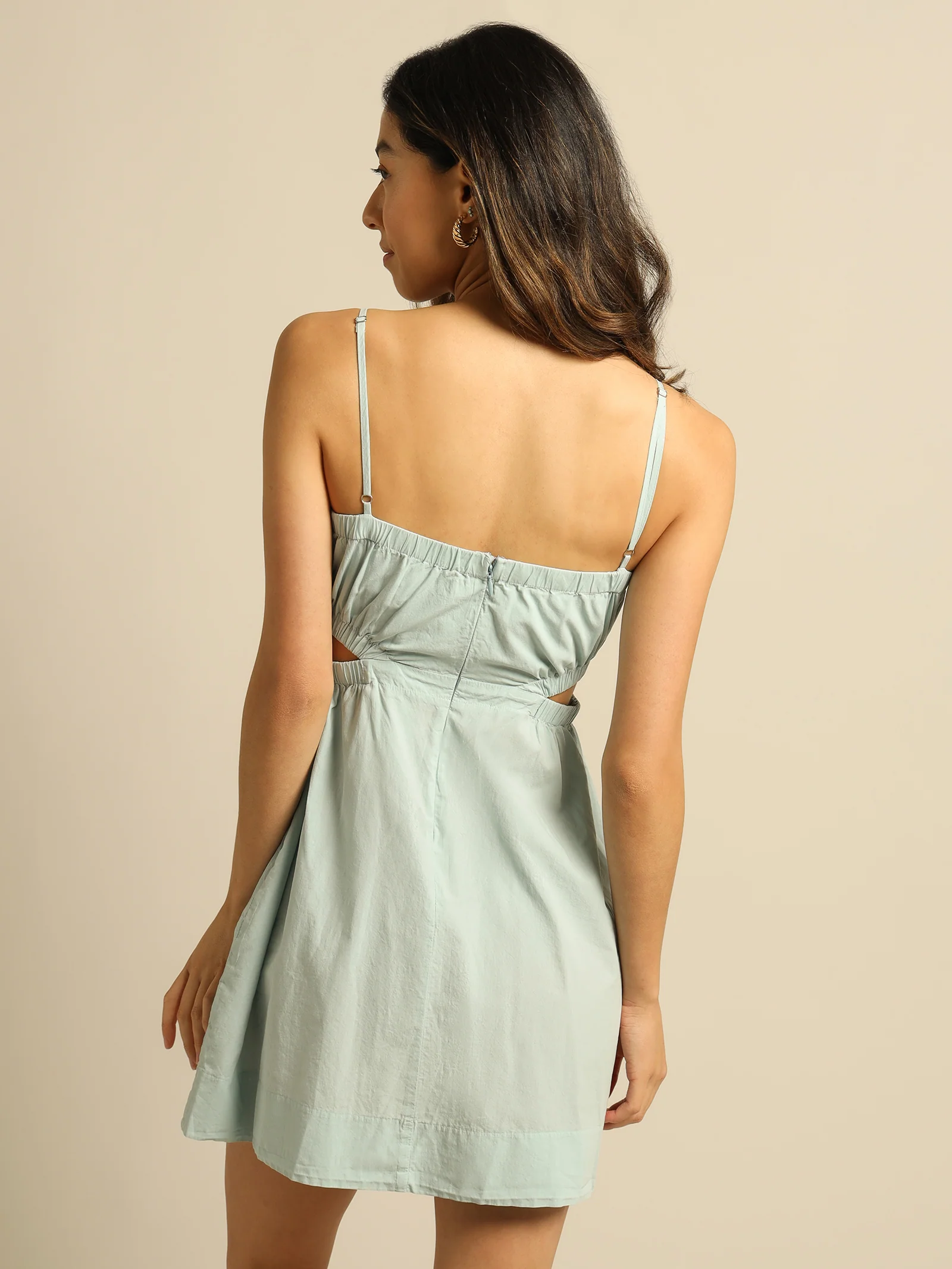 Rana Cut Out Mini Dress - Image 6