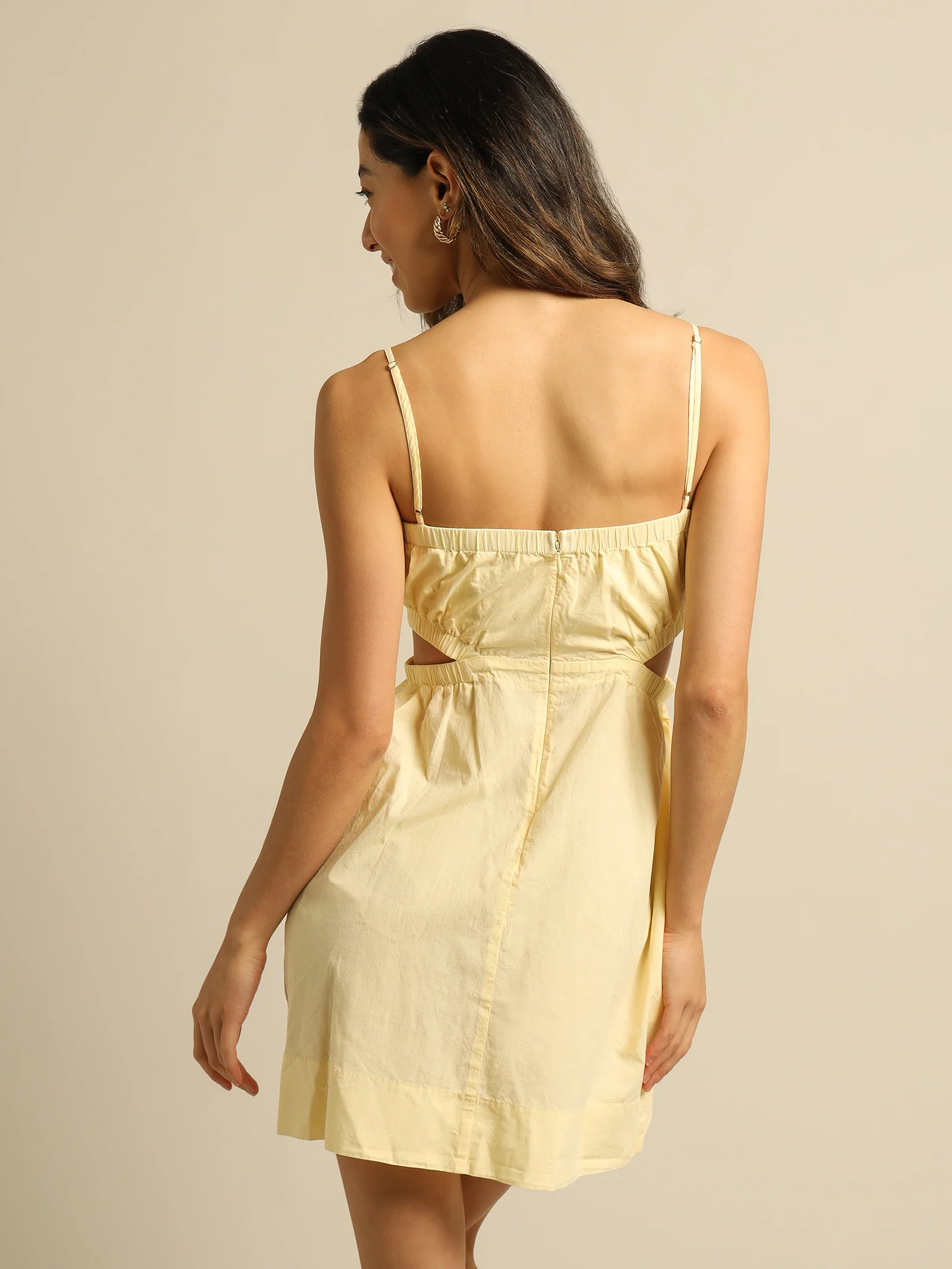 Rana Cut Out Mini Dress - Image 6