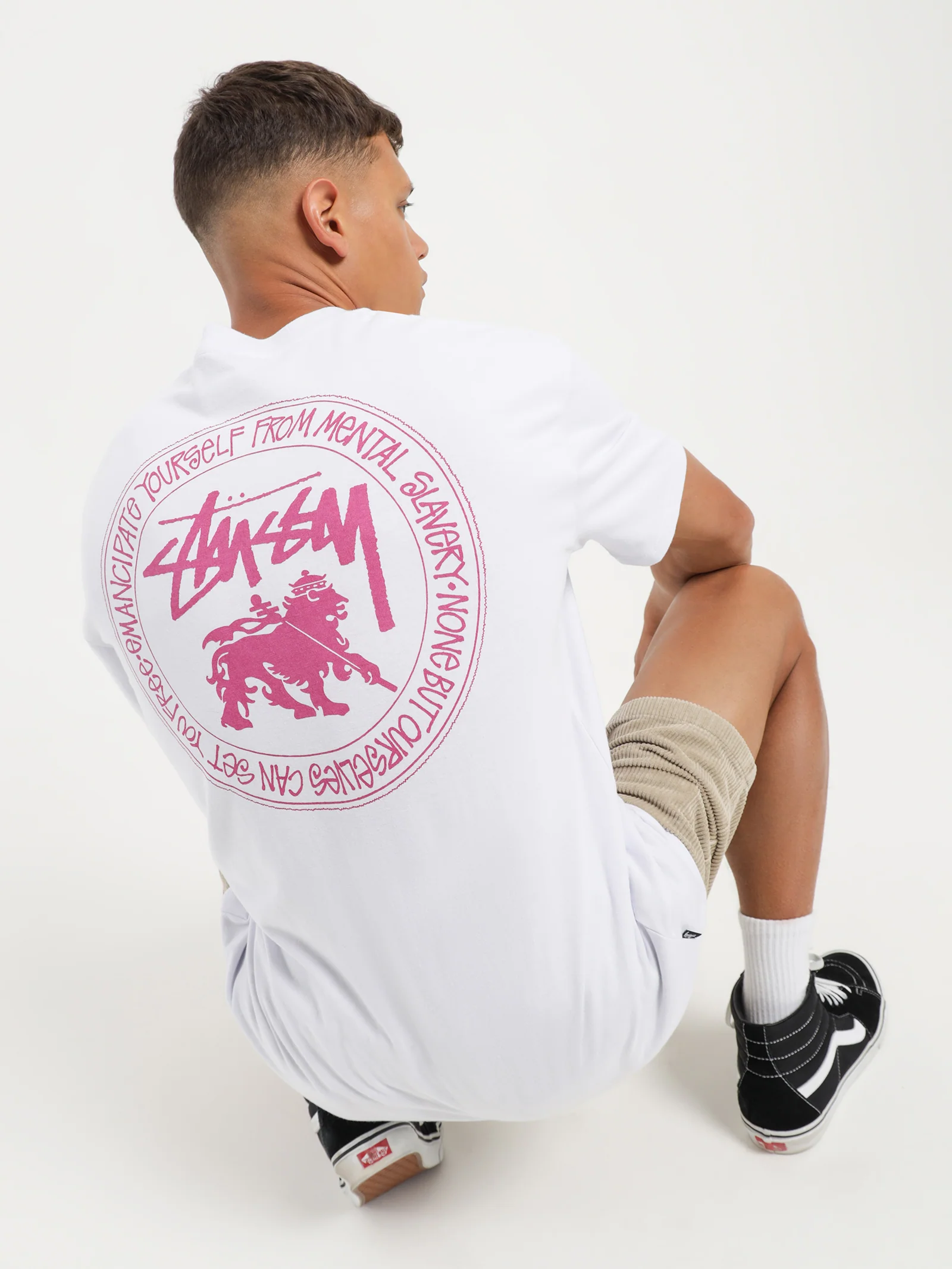 Rasta Dot 50/50 Short Sleeve T-Shirt - Image 2