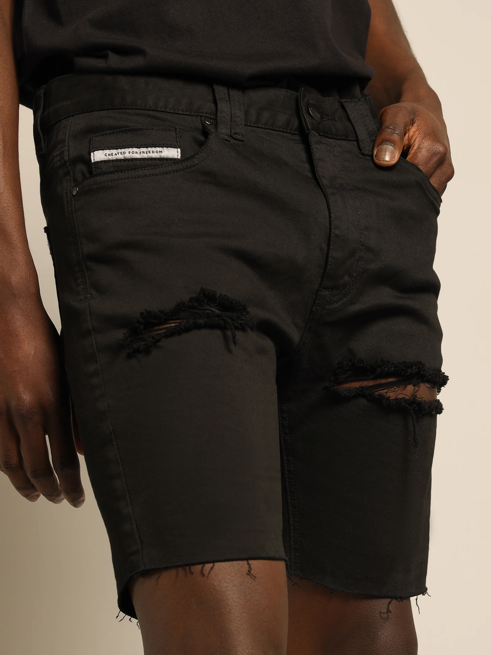 Rawlins Denim Shorts - Image 3