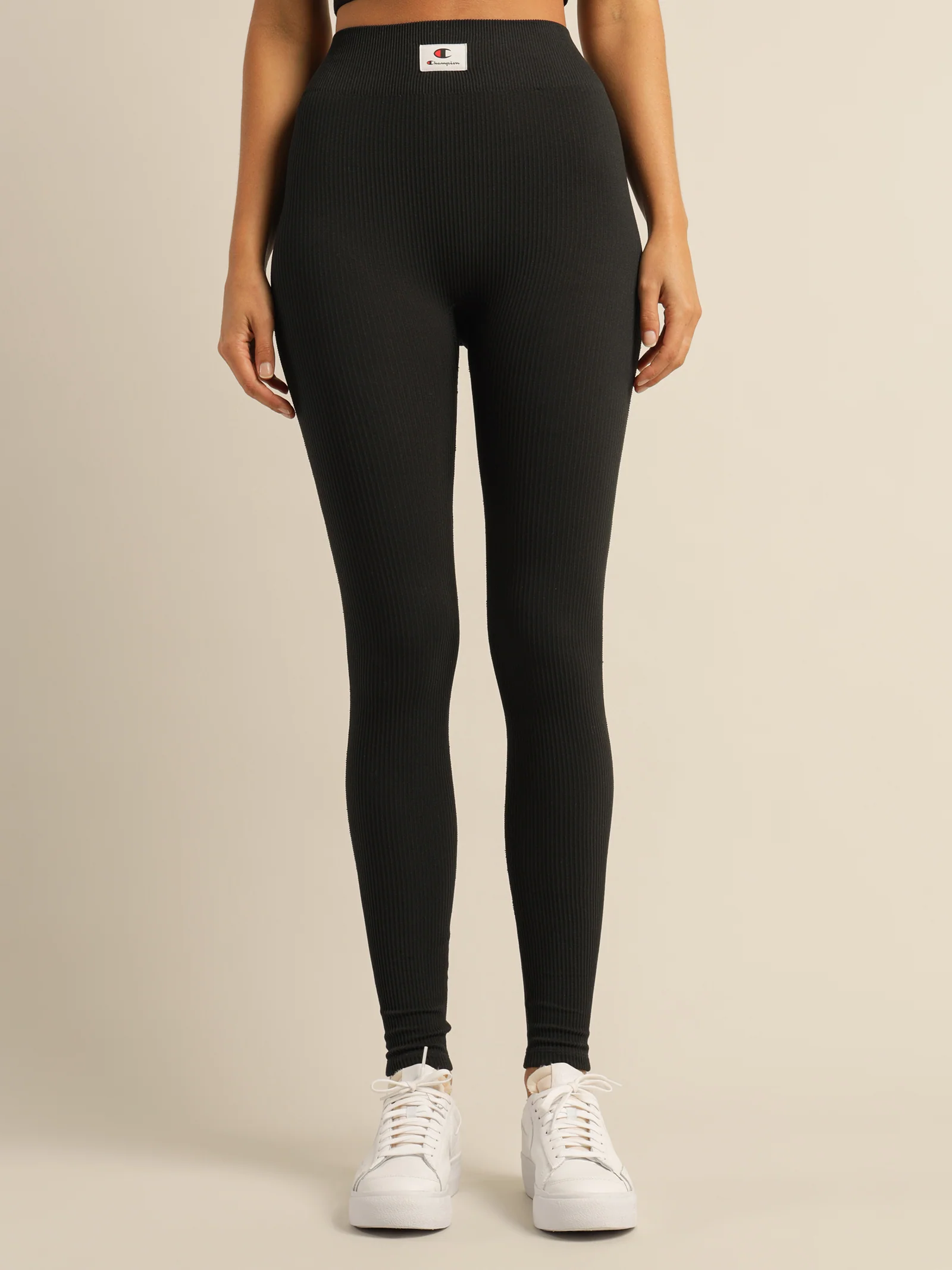 Re:Bound High-Rise Ribbed Stretch Leggings - Image 5