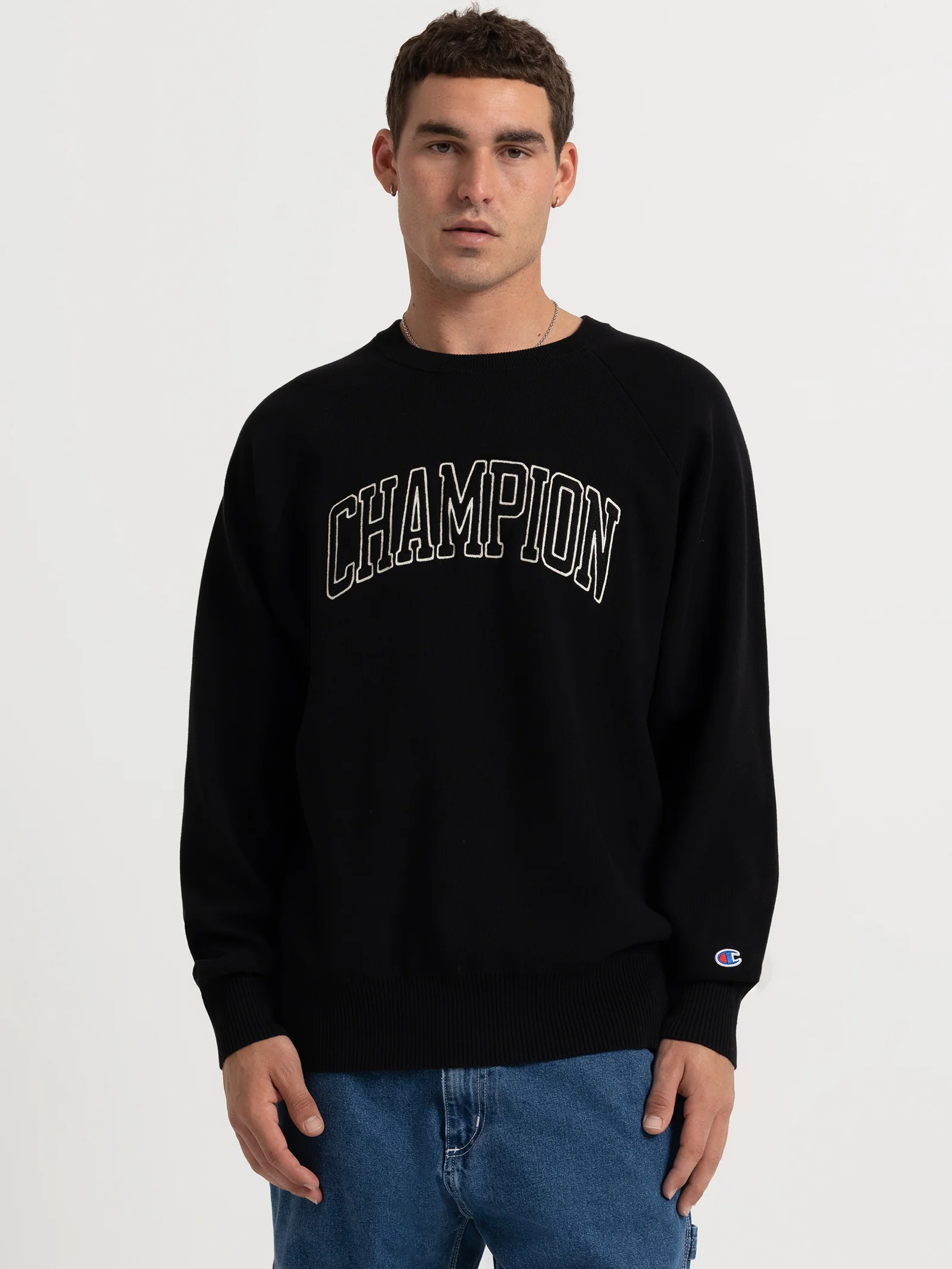 Rebound Knitted Crew