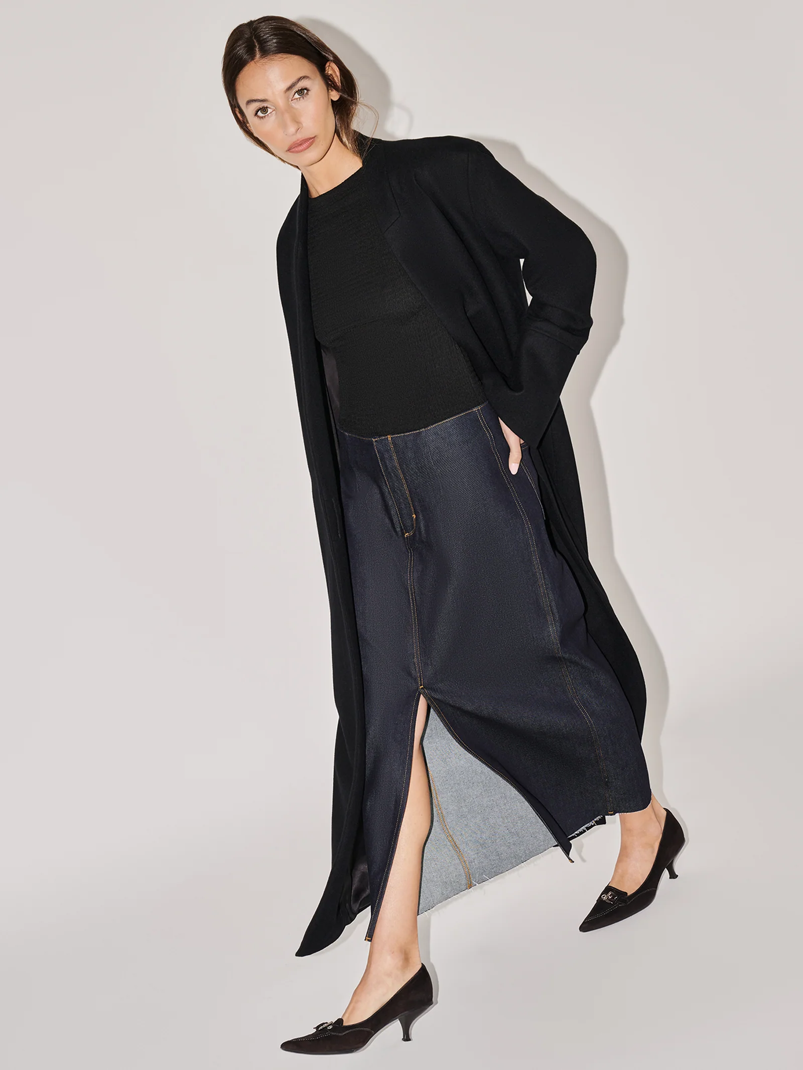 Recut Maxi Skirt Resonate - Image 3