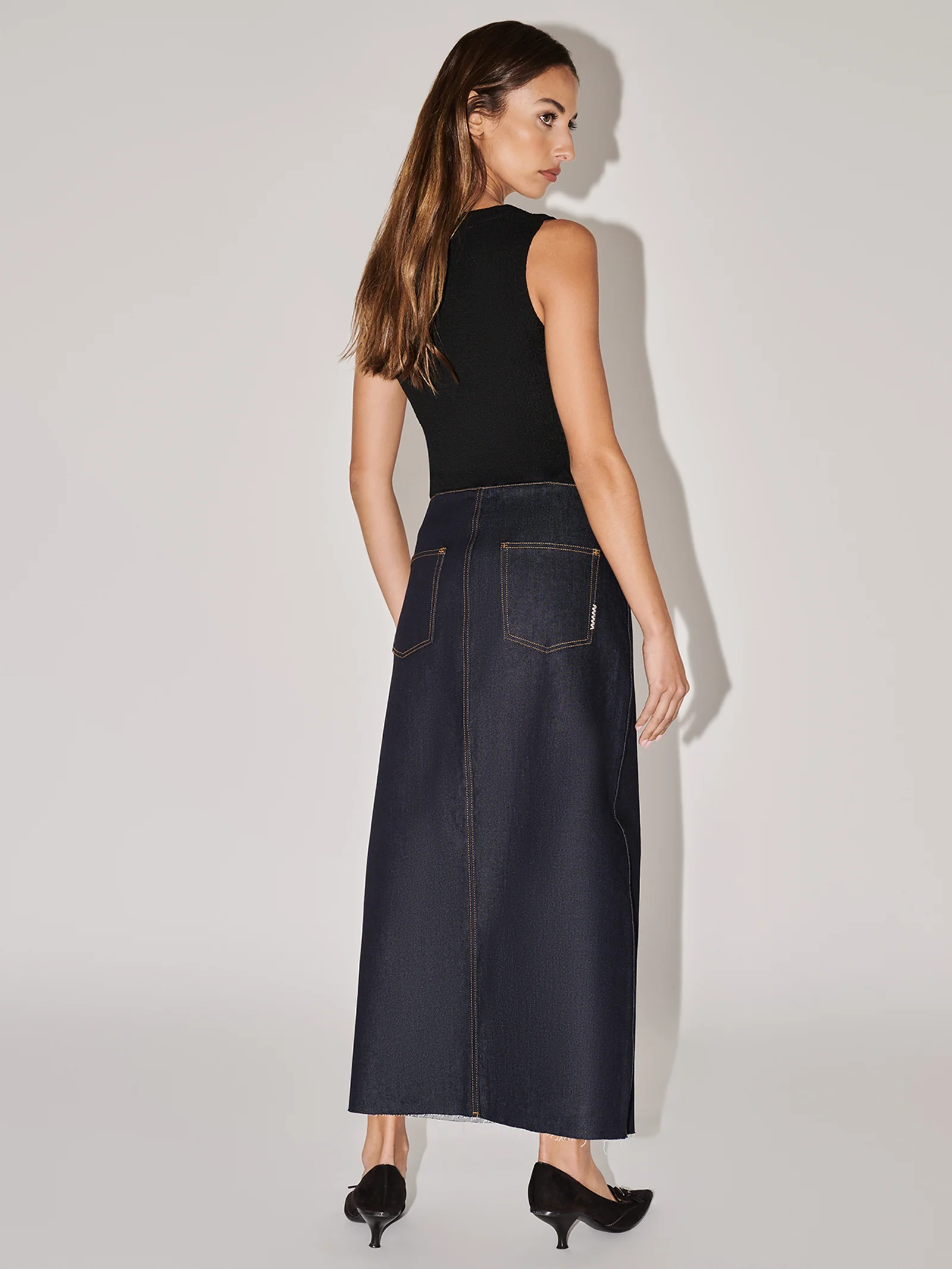 Recut Maxi Skirt Resonate - Image 4