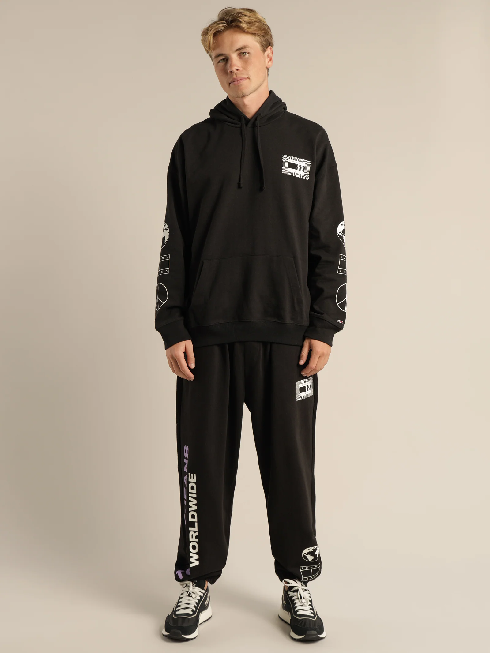 Recycled Cotton Relaxed Fit Joggers - Image 2
