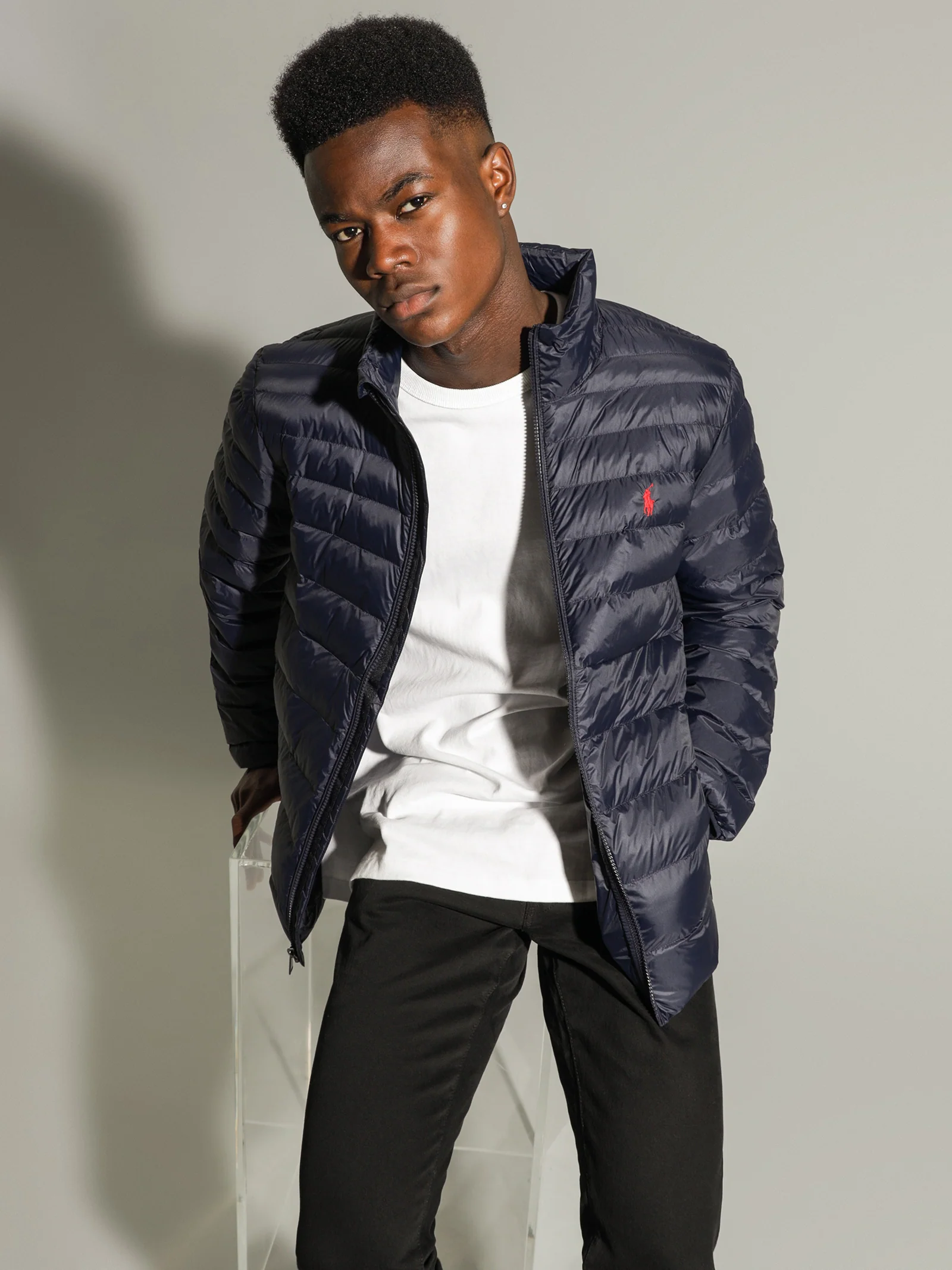 Recycled Lightweight Down Jacket - Image 2