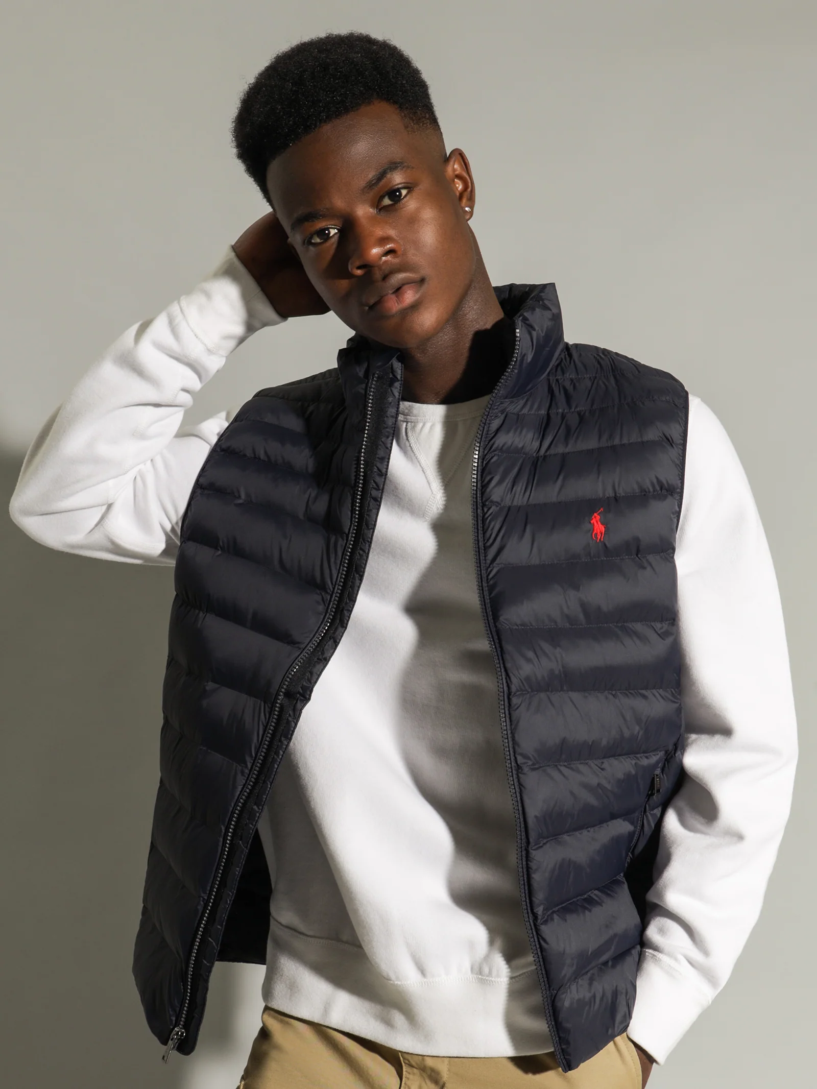 Recycled Lightweight Down Vest - Image 4
