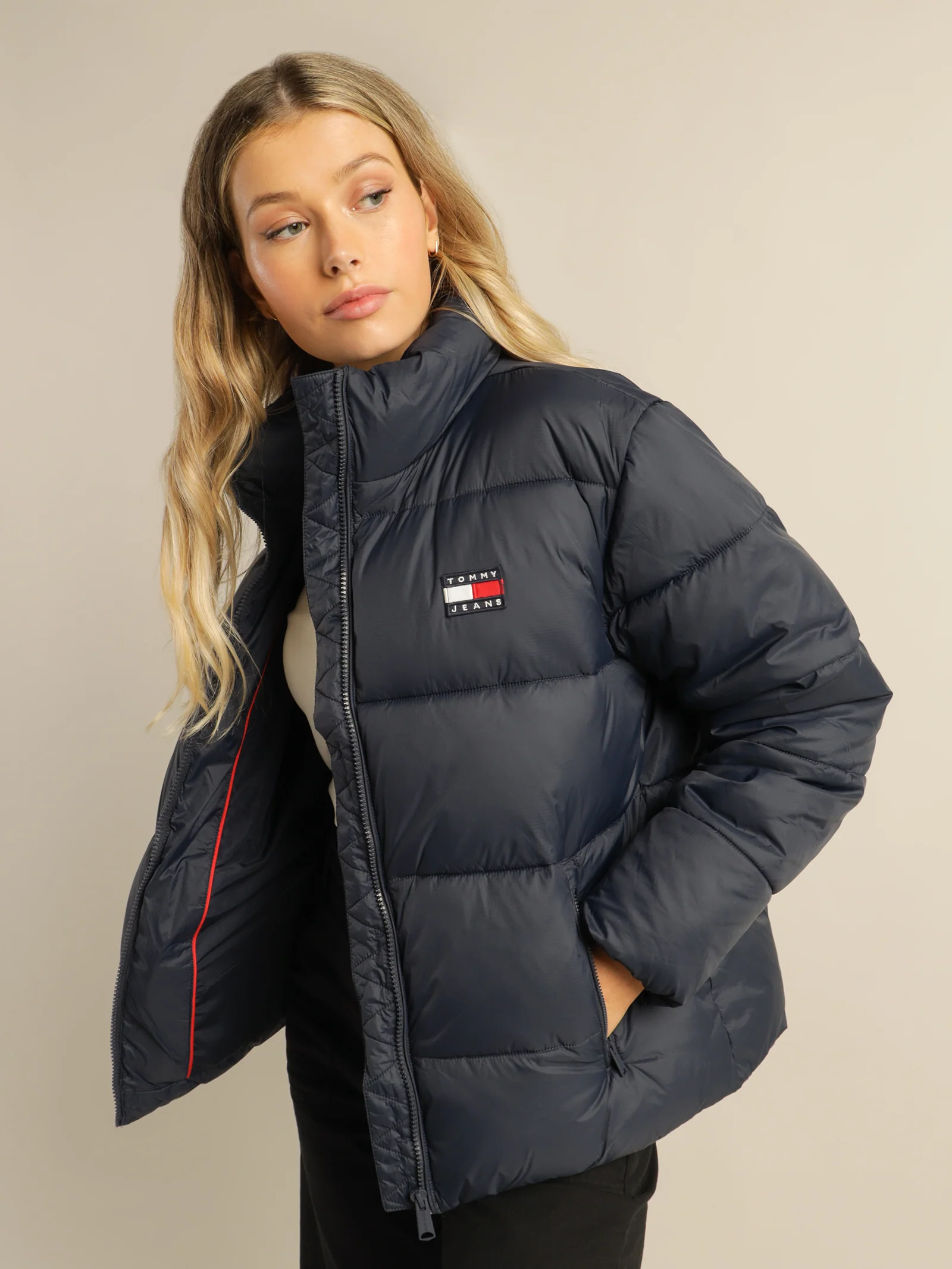Recycled Nylon Puffer Jacket - Image 6