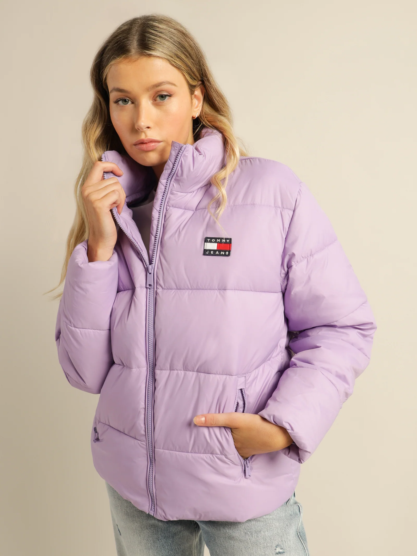 Recycled Nylon Puffer Jacket - Image 6