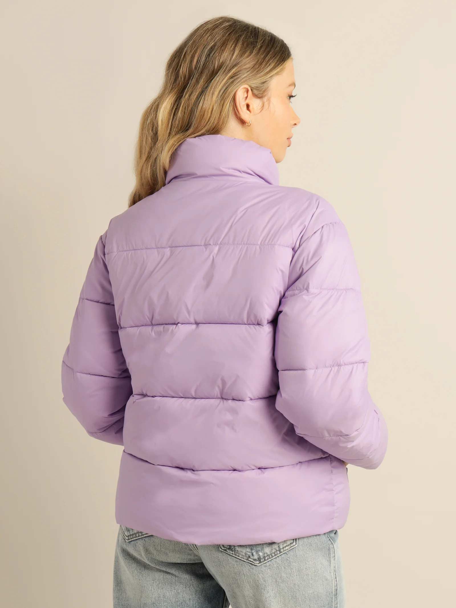 Recycled Nylon Puffer Jacket - Image 7