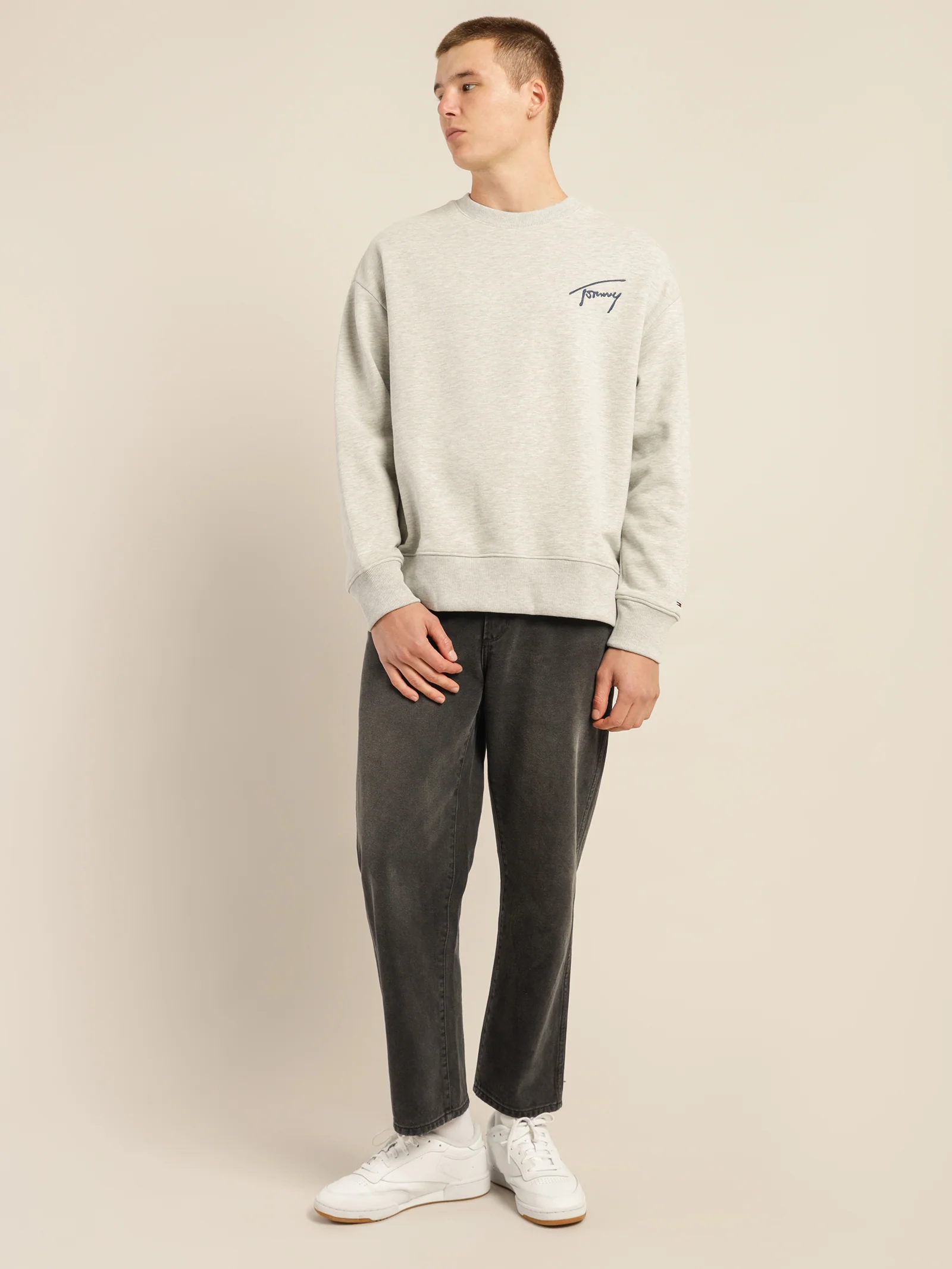 Recycled Signature Logo Relaxed Sweatshirt - Image 2
